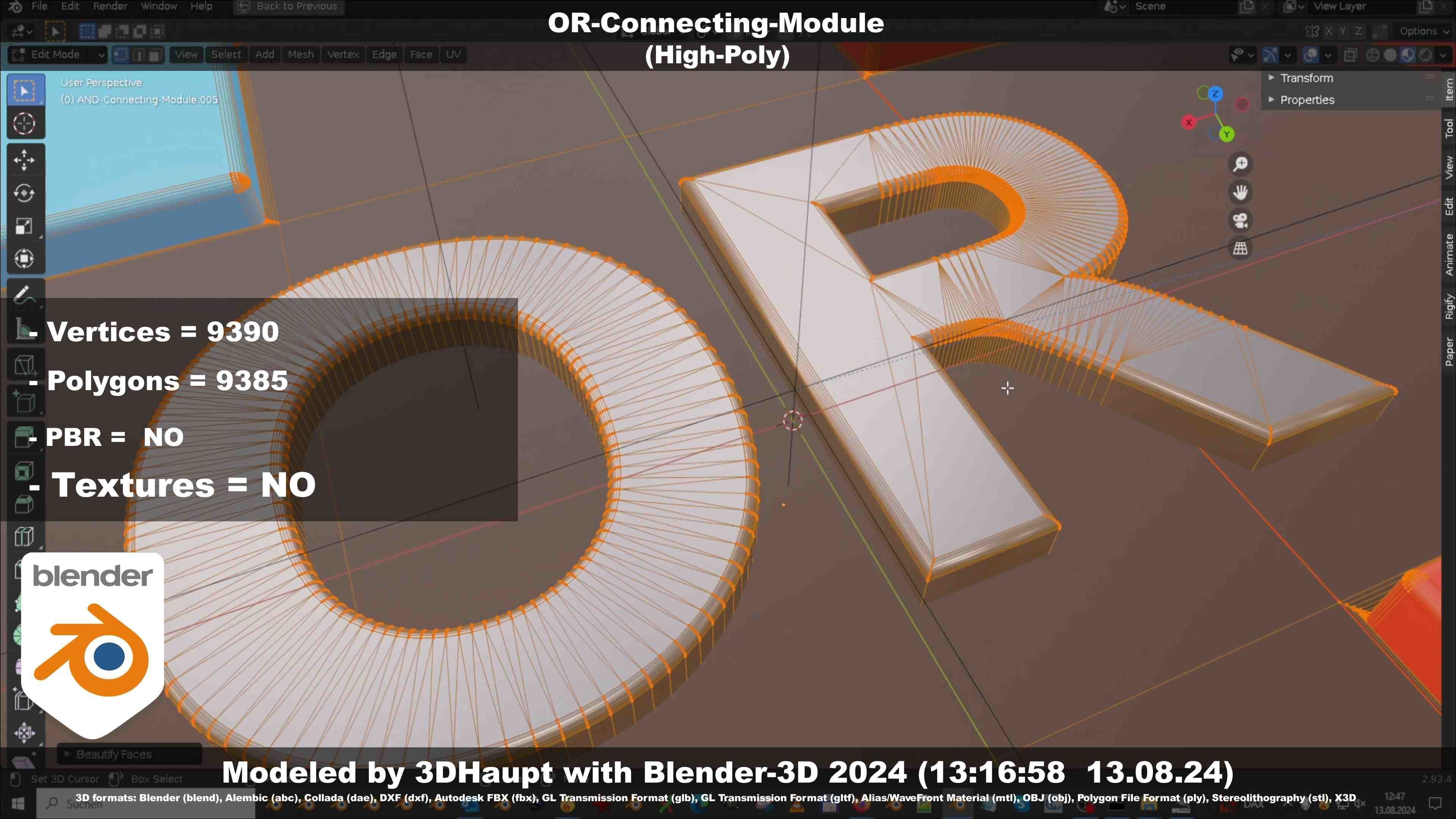 OR-Connecting-Module 3D model_93