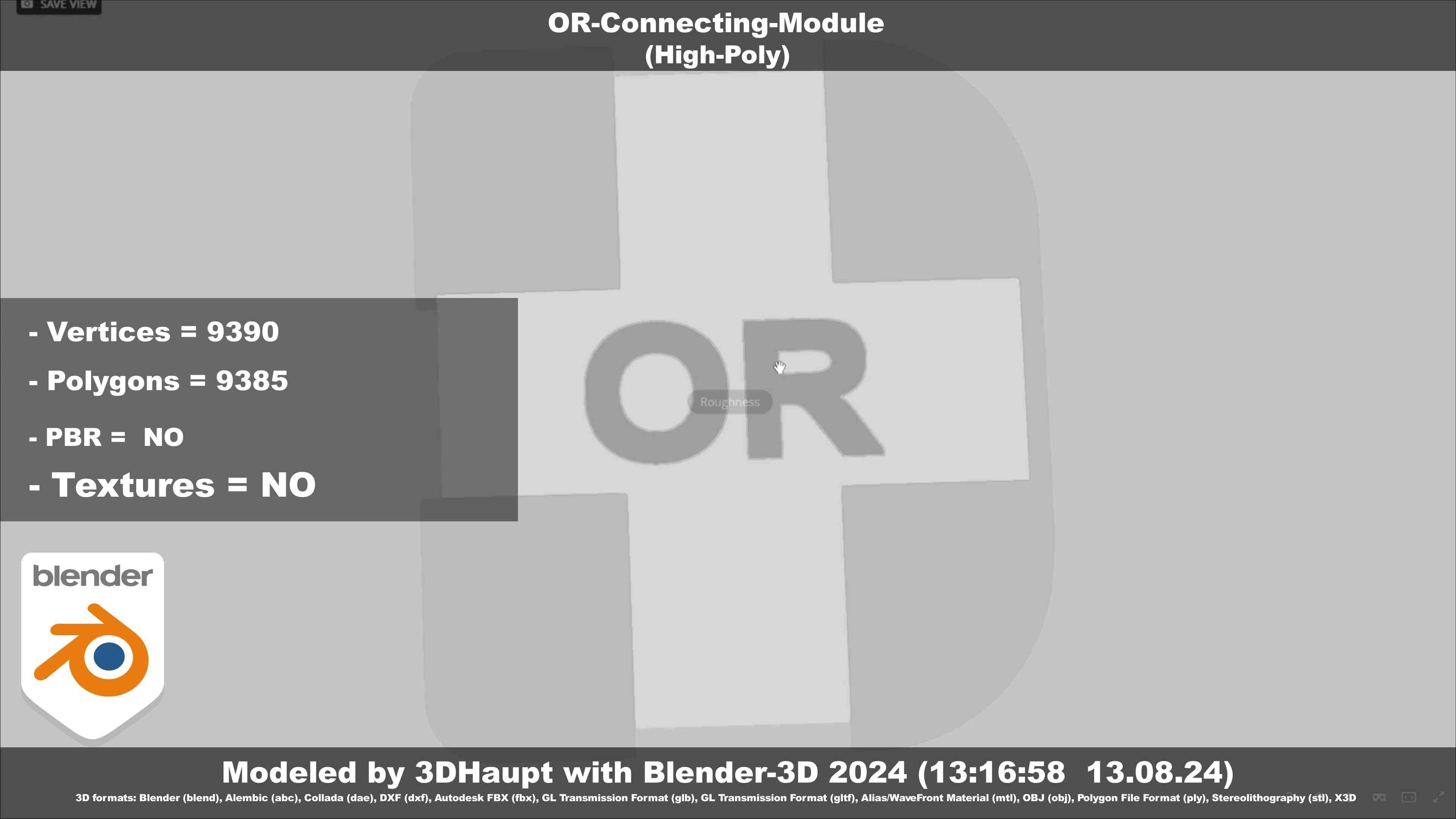 OR-Connecting-Module 3D model_21