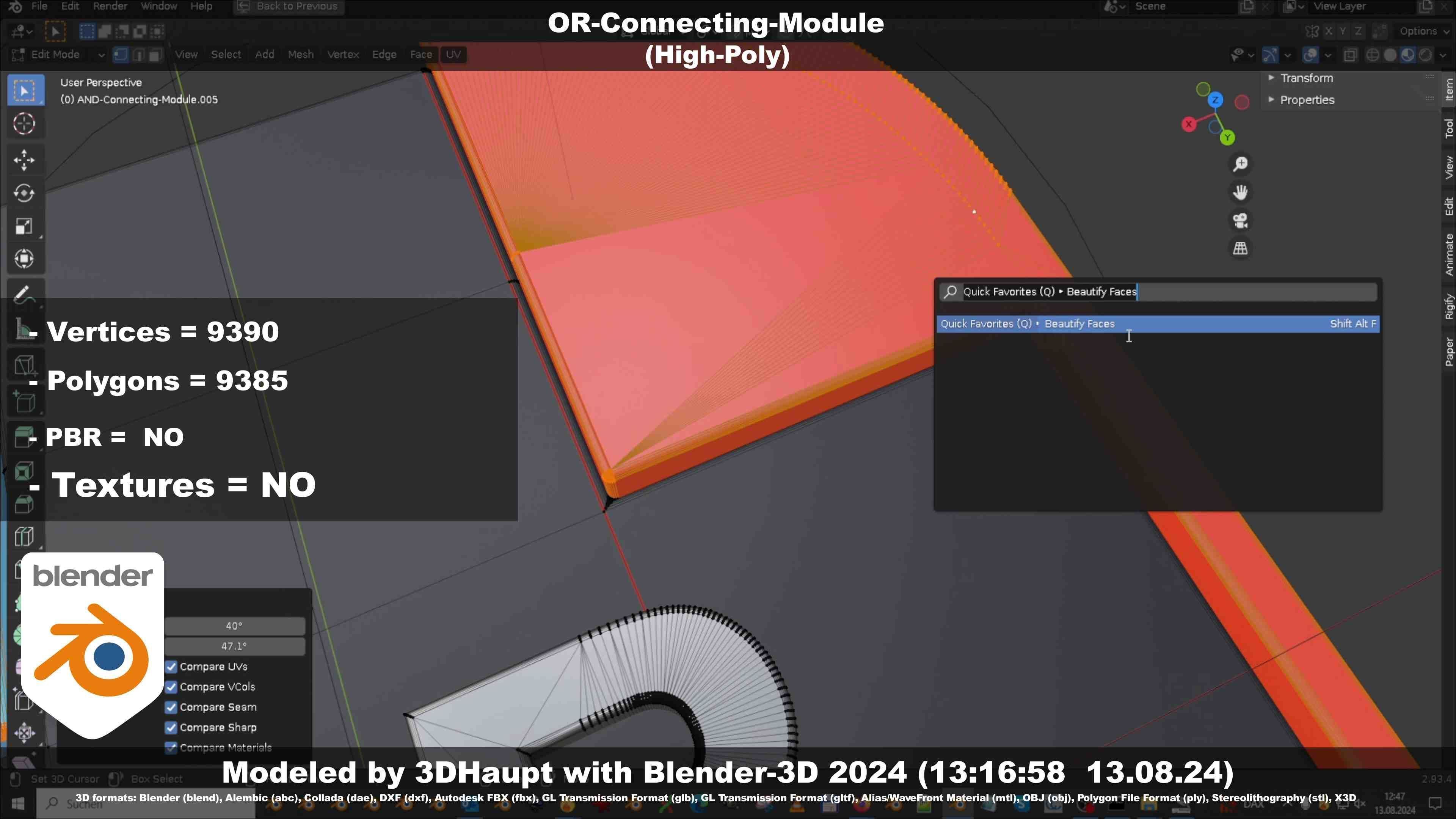 OR-Connecting-Module 3D model_57