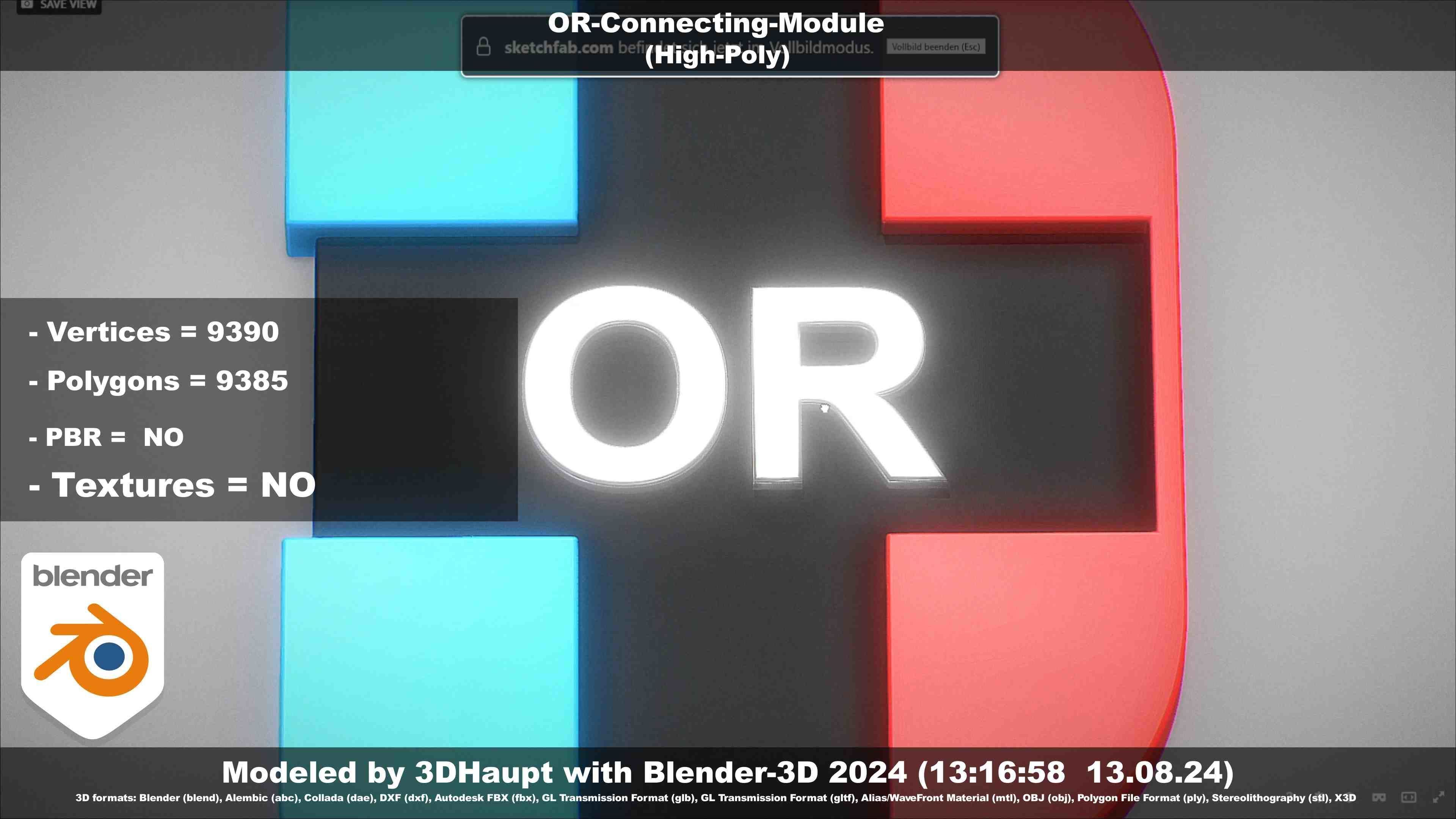 OR-Connecting-Module 3D model_44
