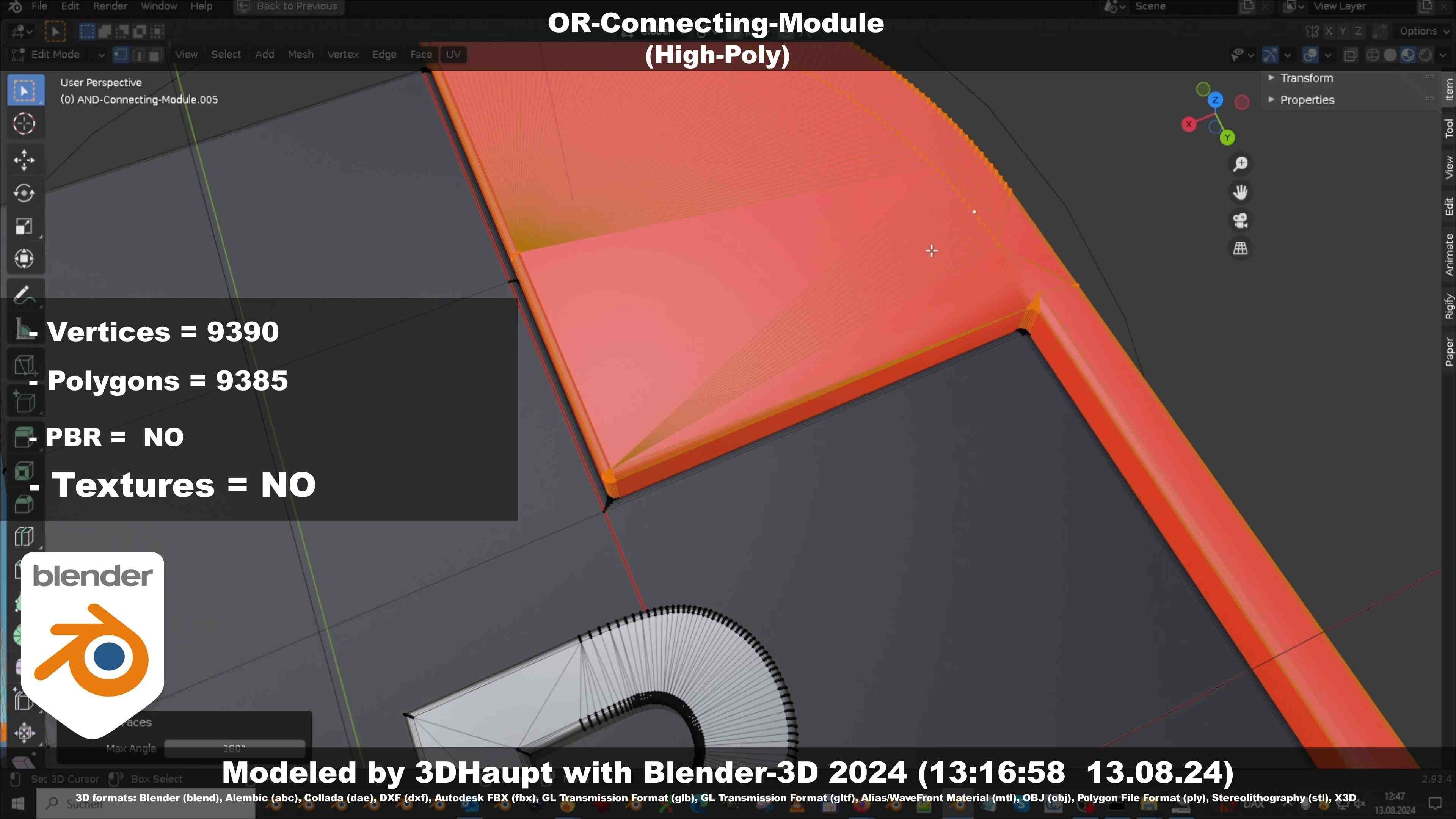 OR-Connecting-Module 3D model_58