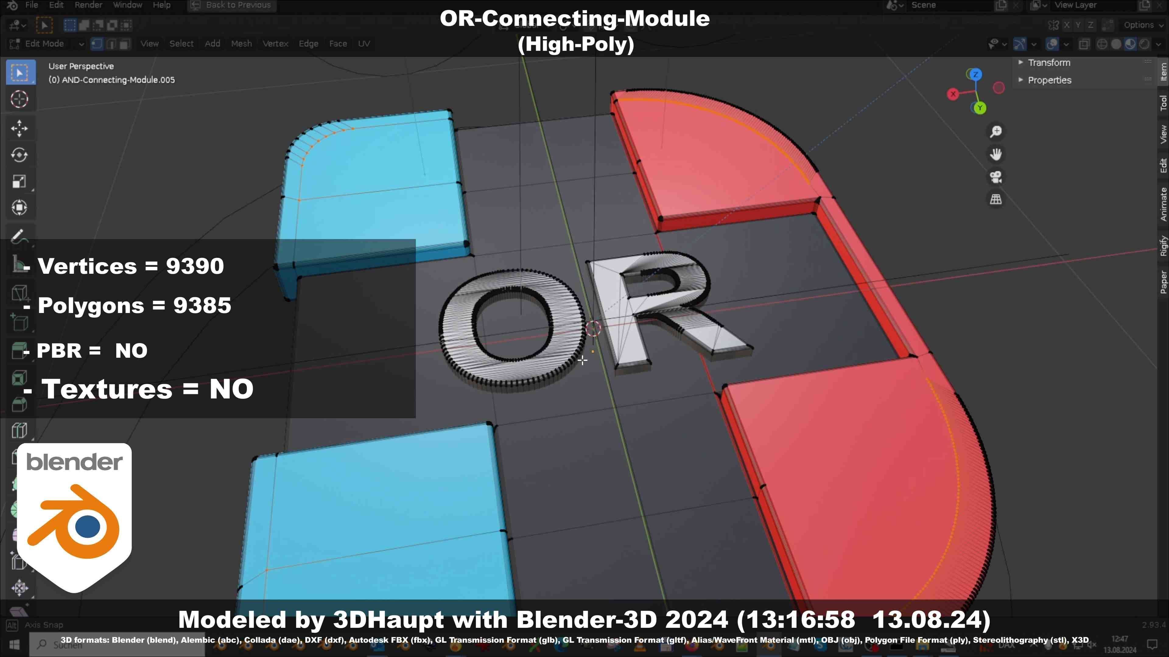 OR-Connecting-Module 3D model_91