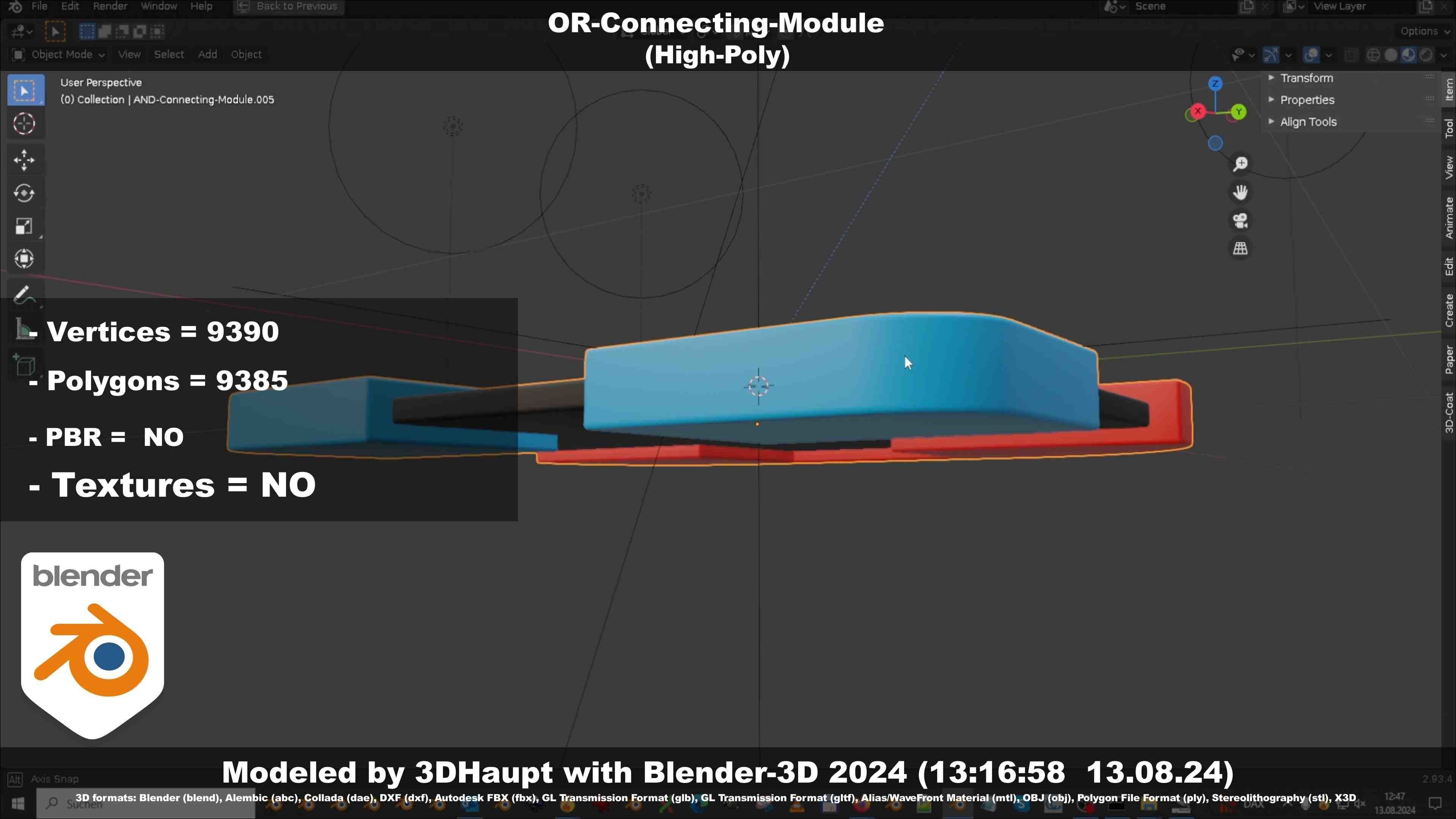 OR-Connecting-Module 3D model_63