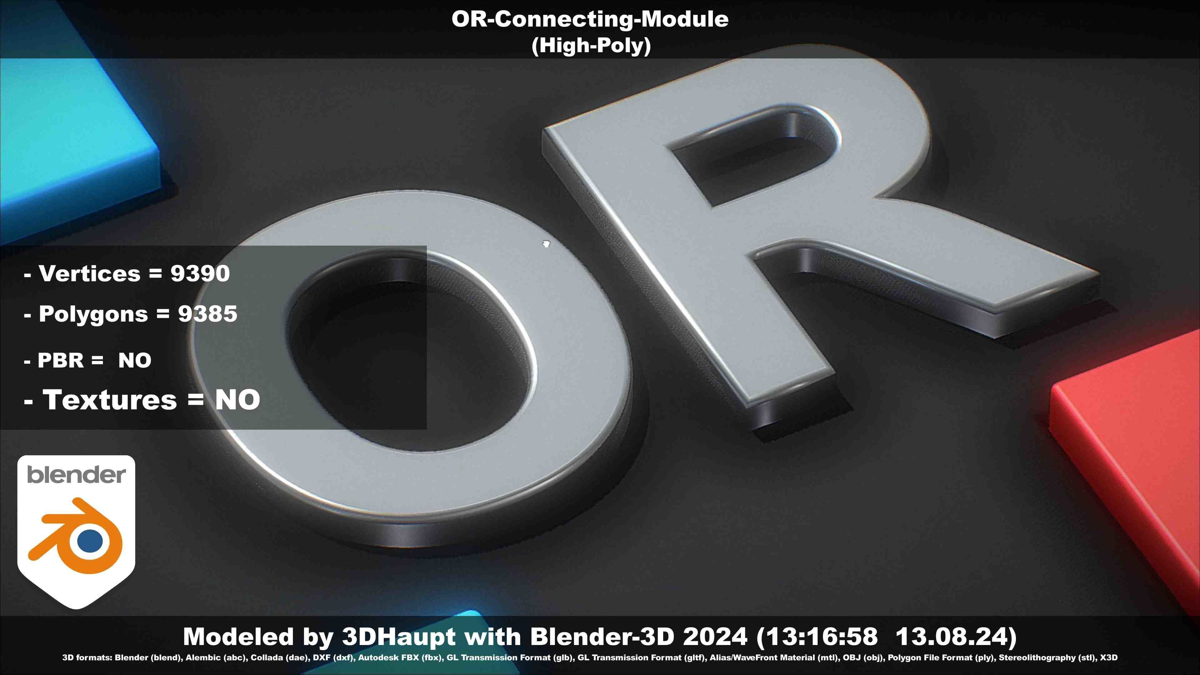 OR-Connecting-Module 3D model_9