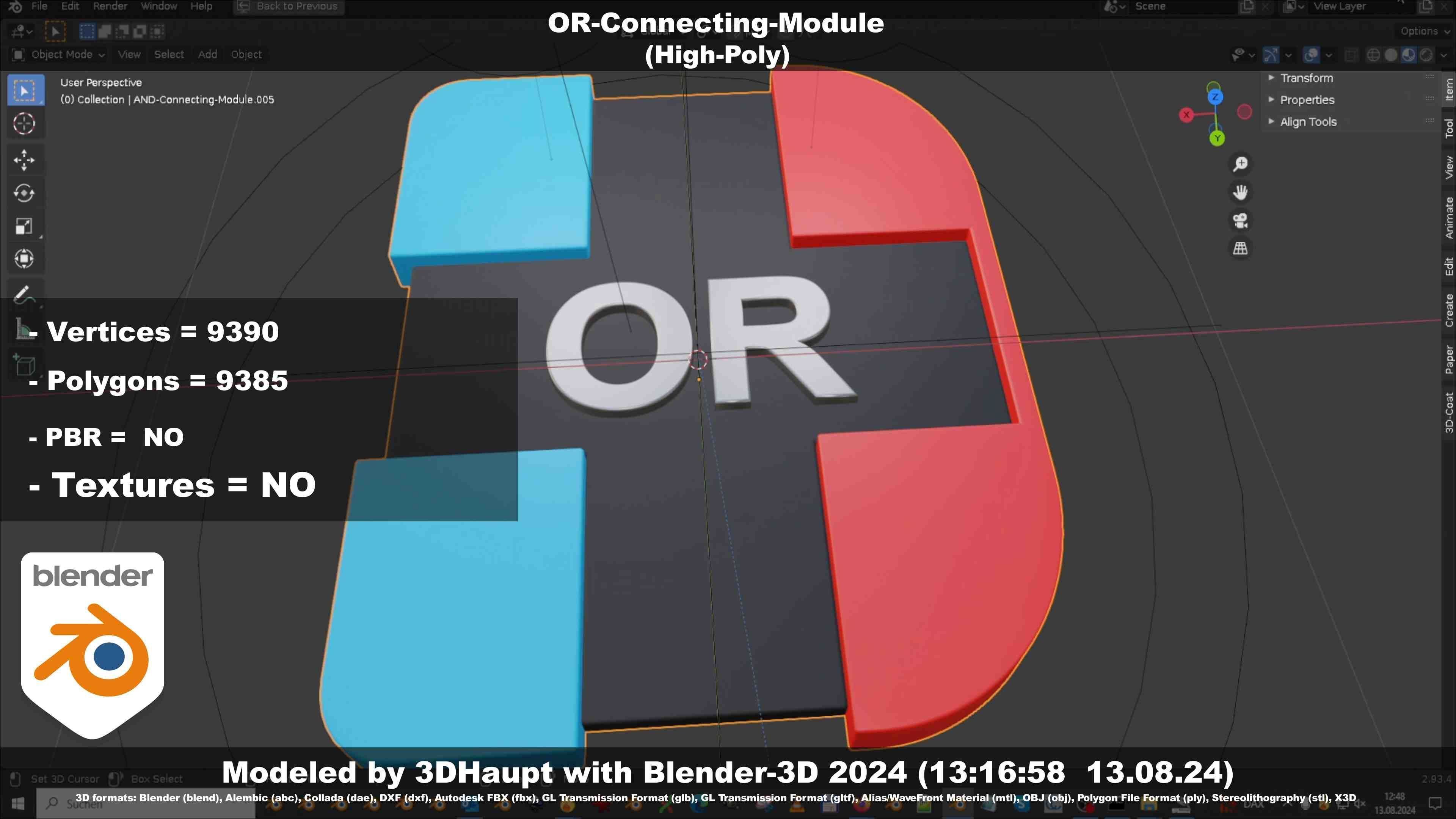 OR-Connecting-Module 3D model_65
