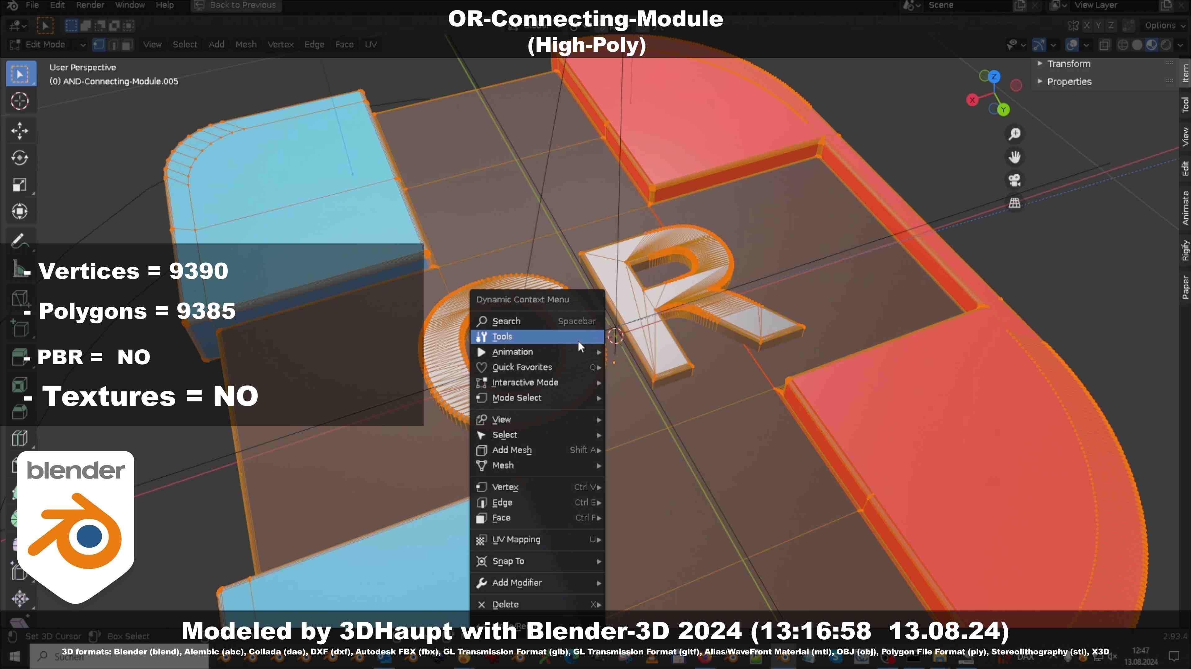 OR-Connecting-Module 3D model_78