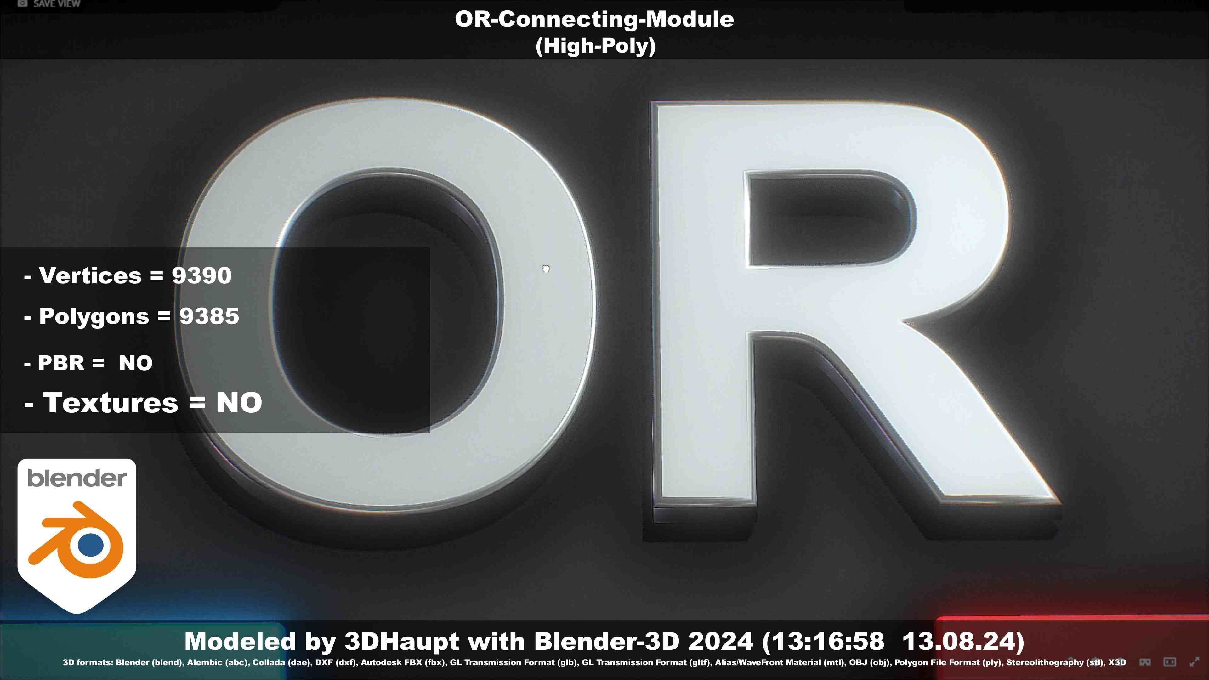 OR-Connecting-Module 3D model_7