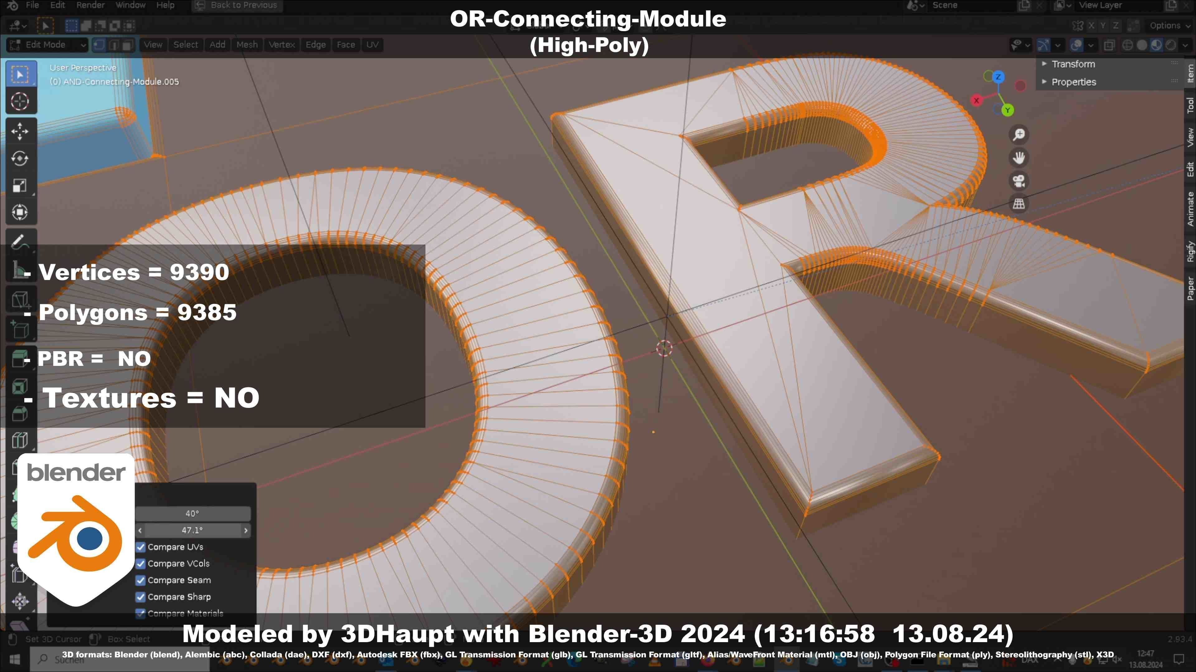 OR-Connecting-Module 3D model_47