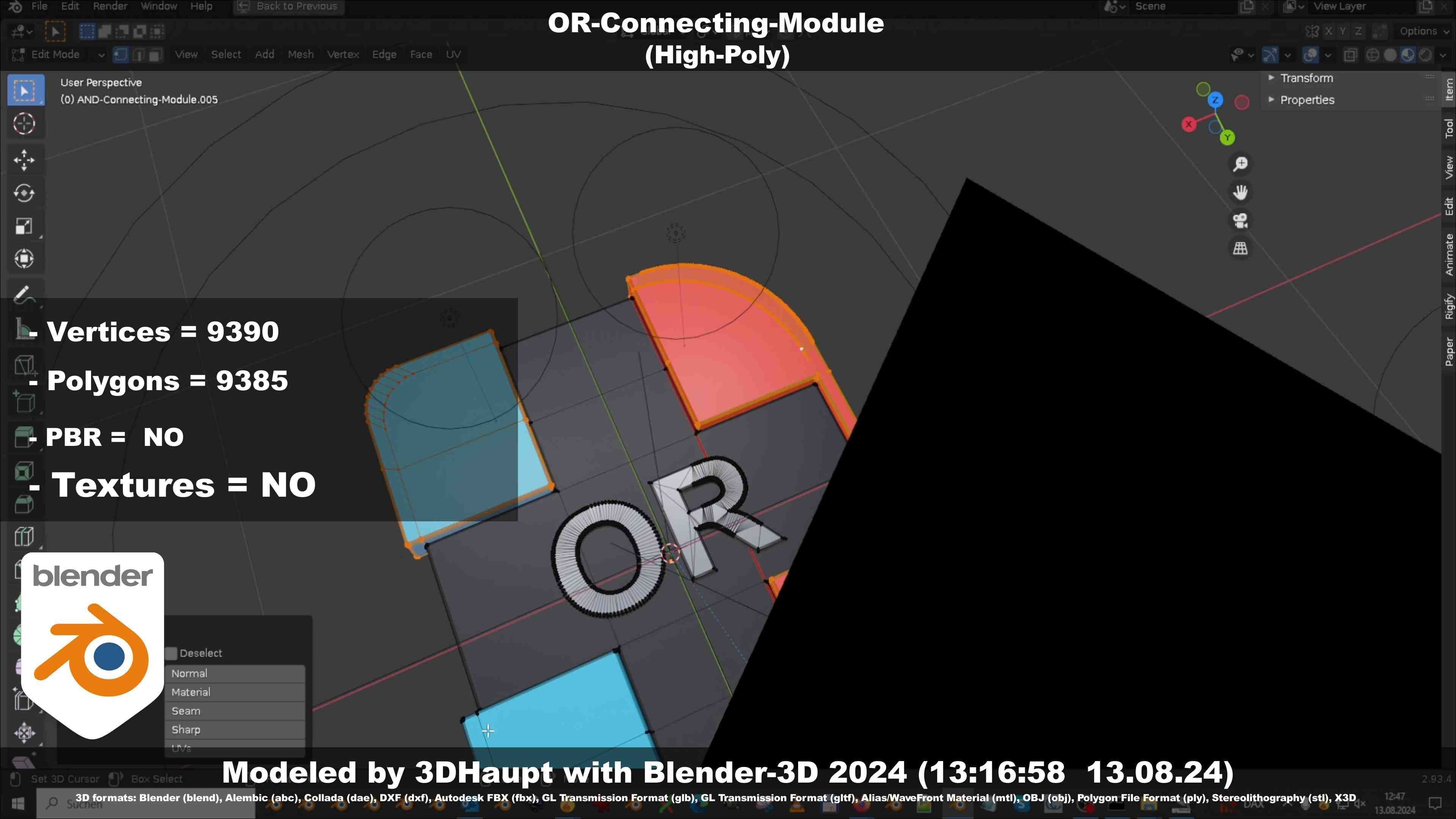 OR-Connecting-Module 3D model_53