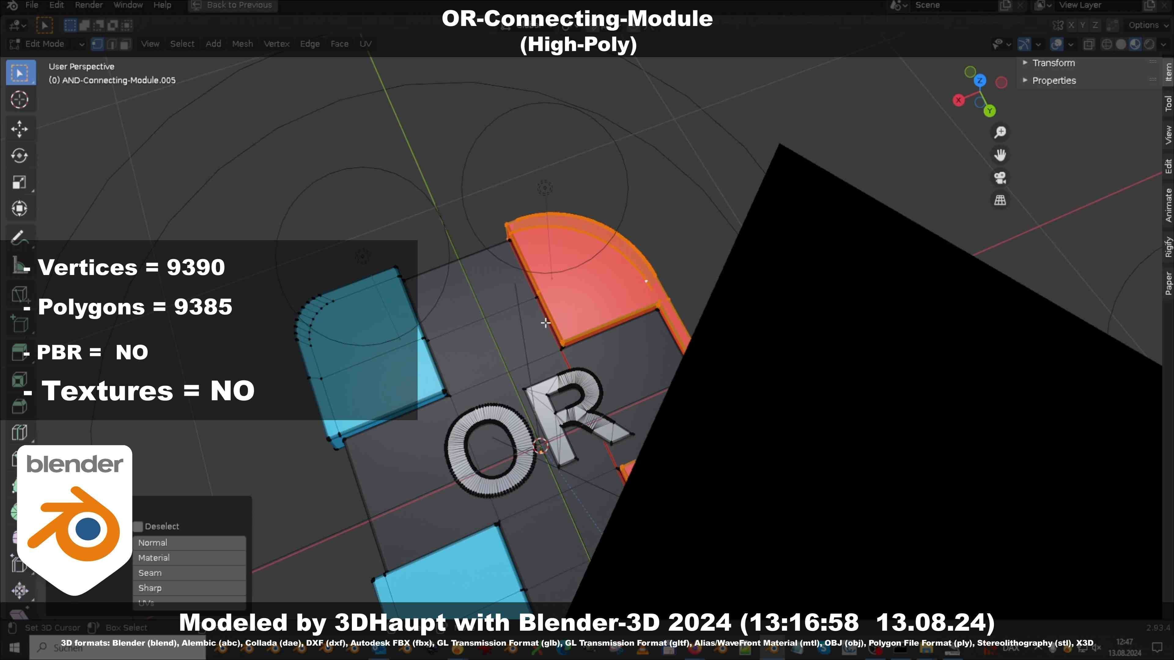 OR-Connecting-Module 3D model_52
