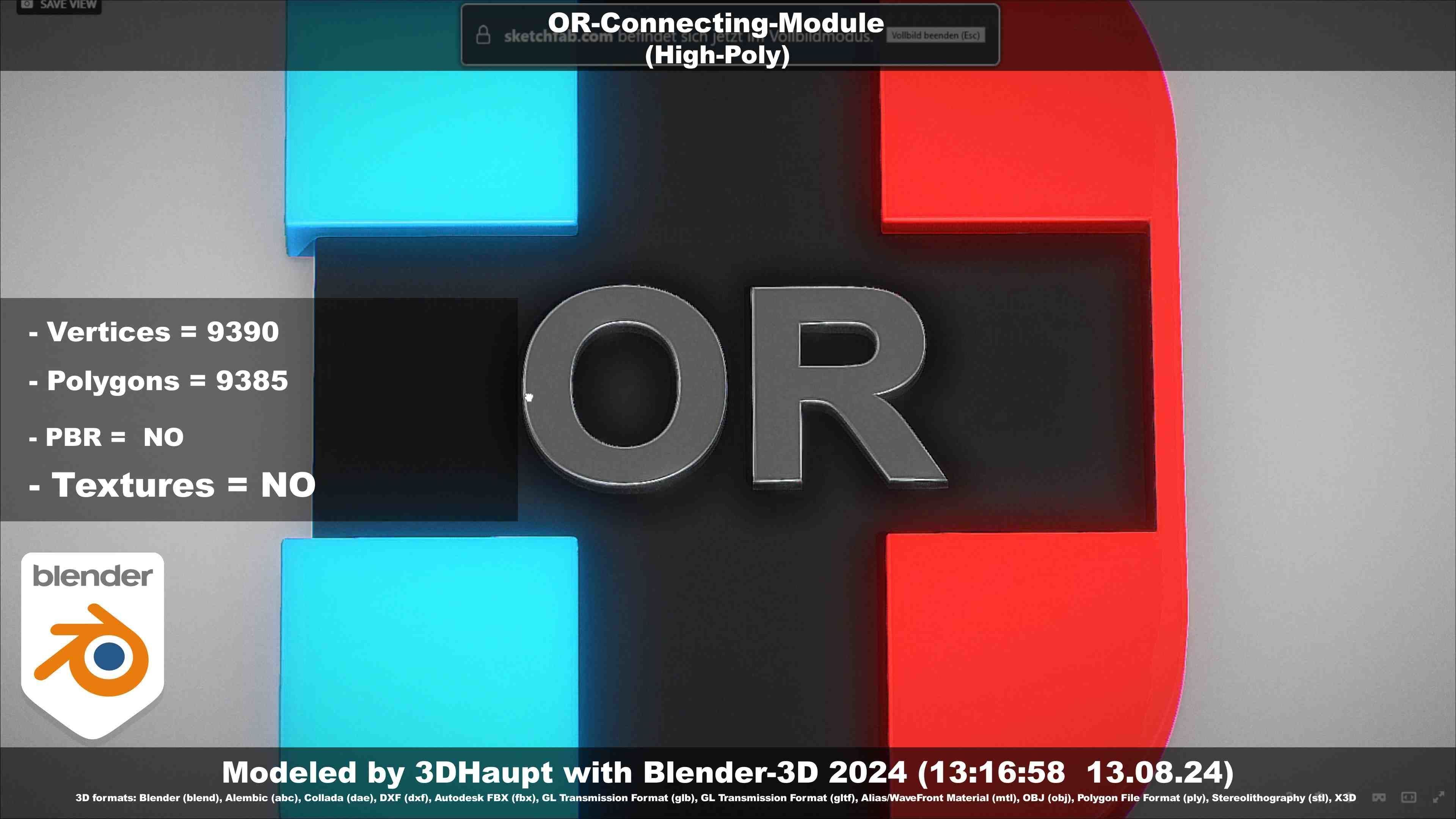 OR-Connecting-Module 3D model_69