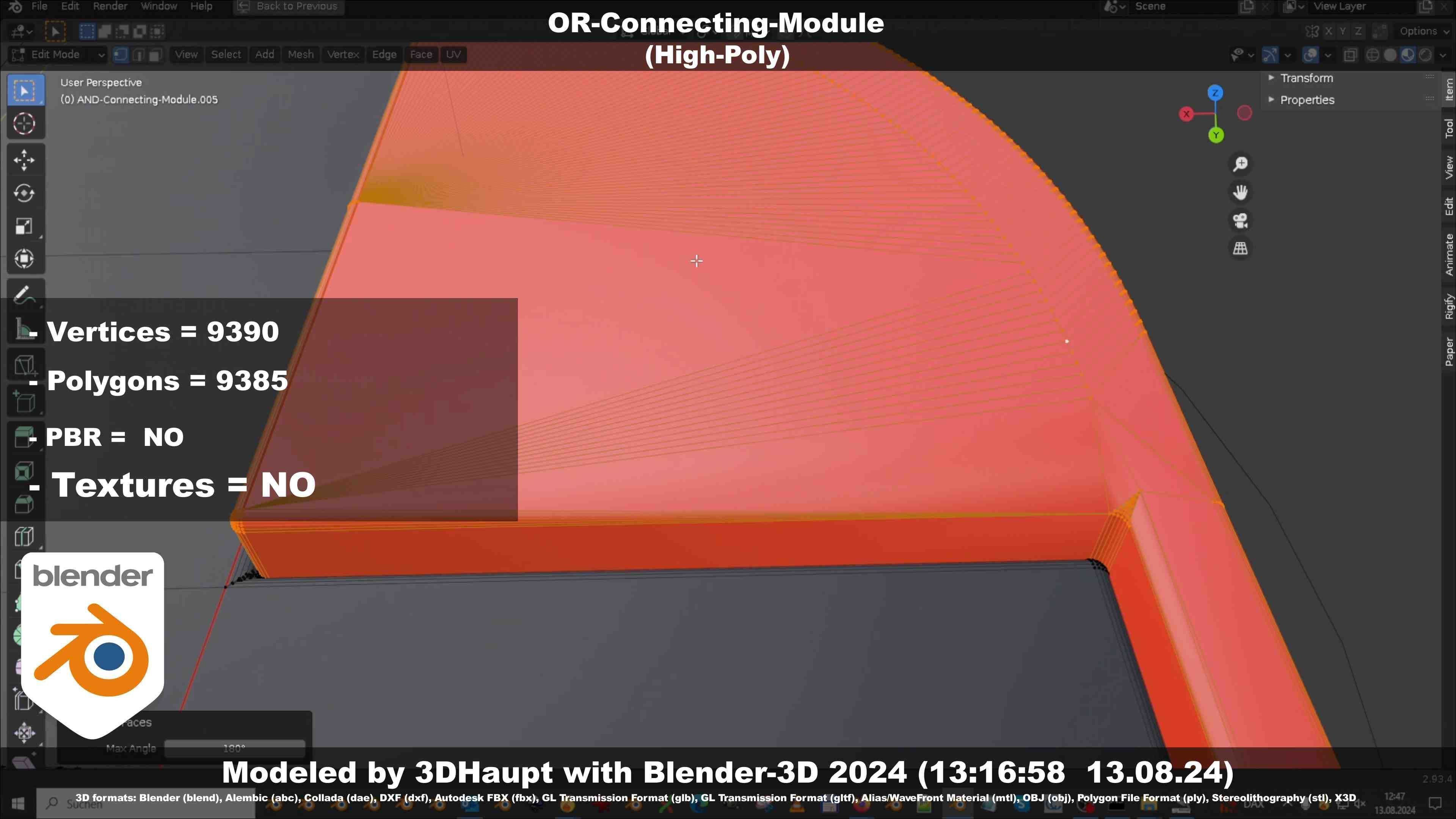OR-Connecting-Module 3D model_59