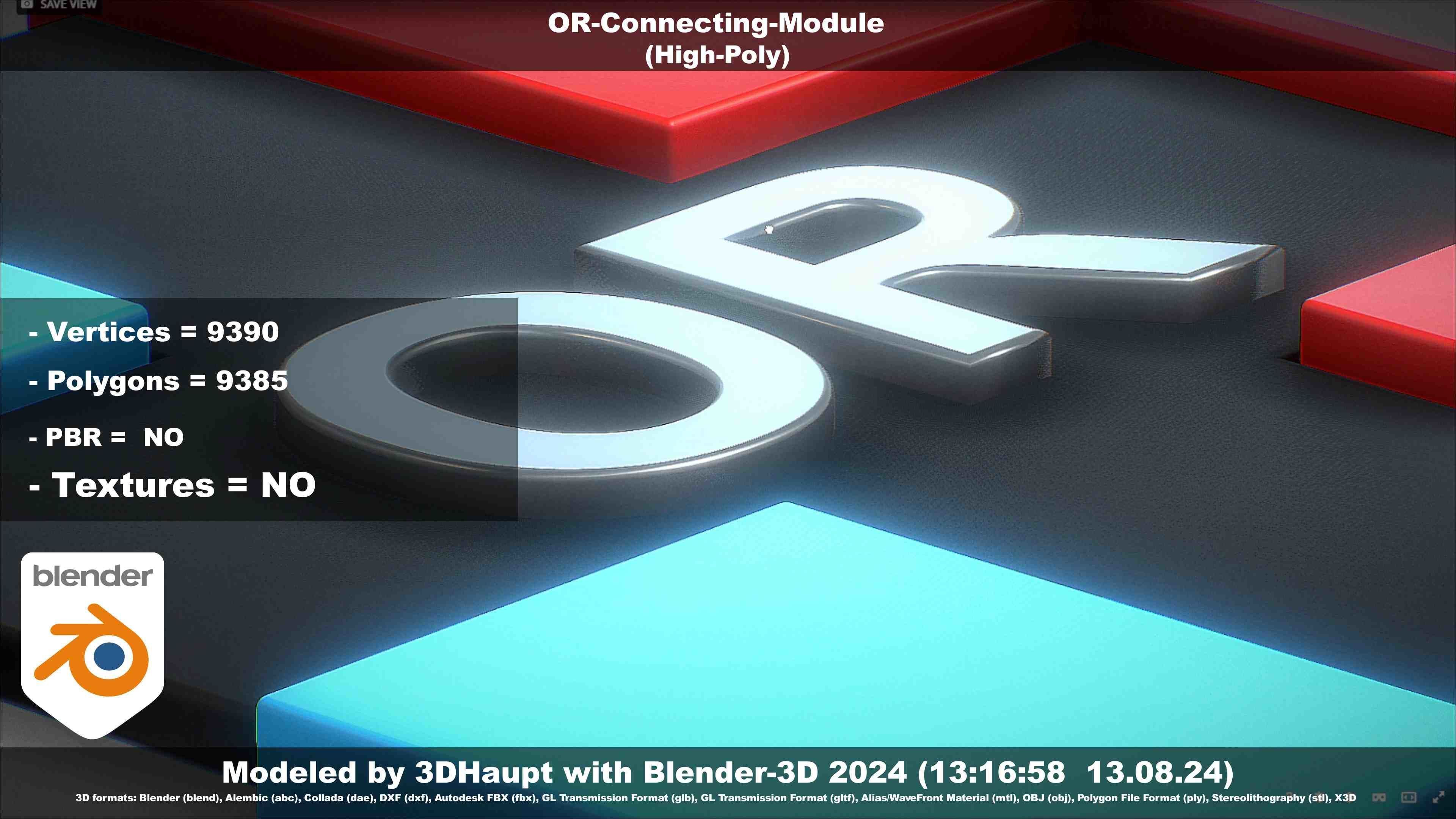 OR-Connecting-Module 3D model_12