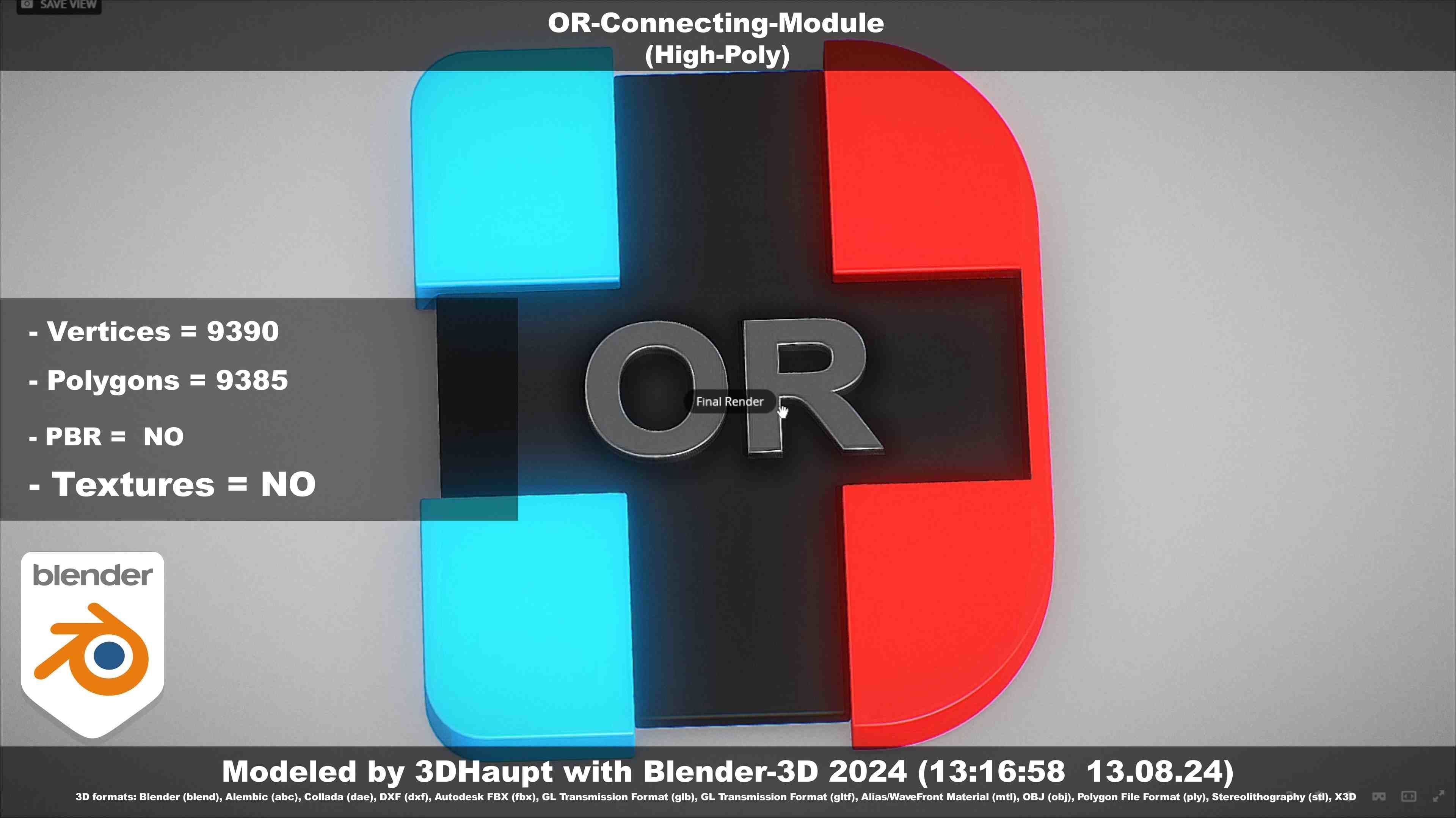 OR-Connecting-Module 3D model_83