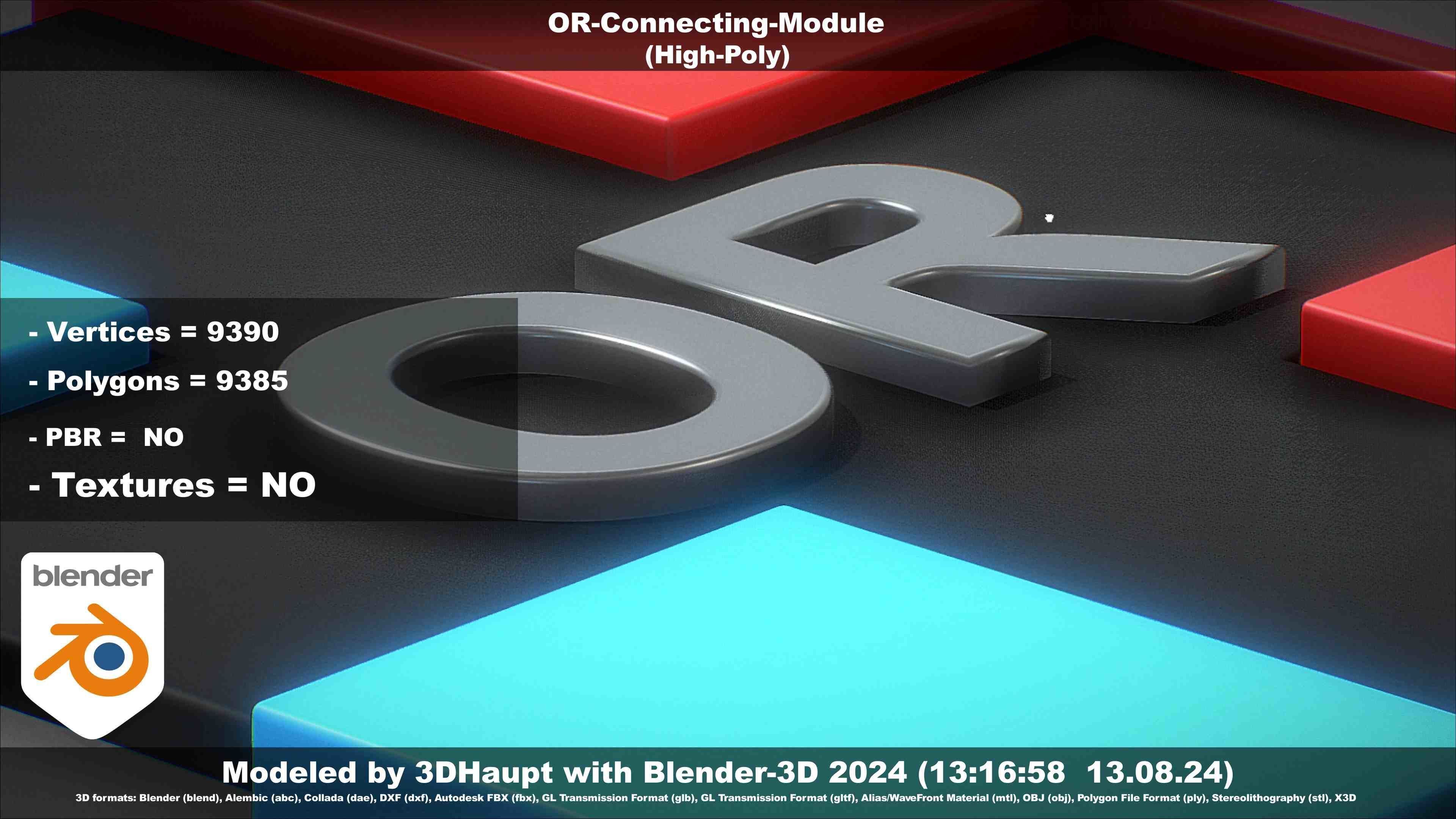 OR-Connecting-Module 3D model_10