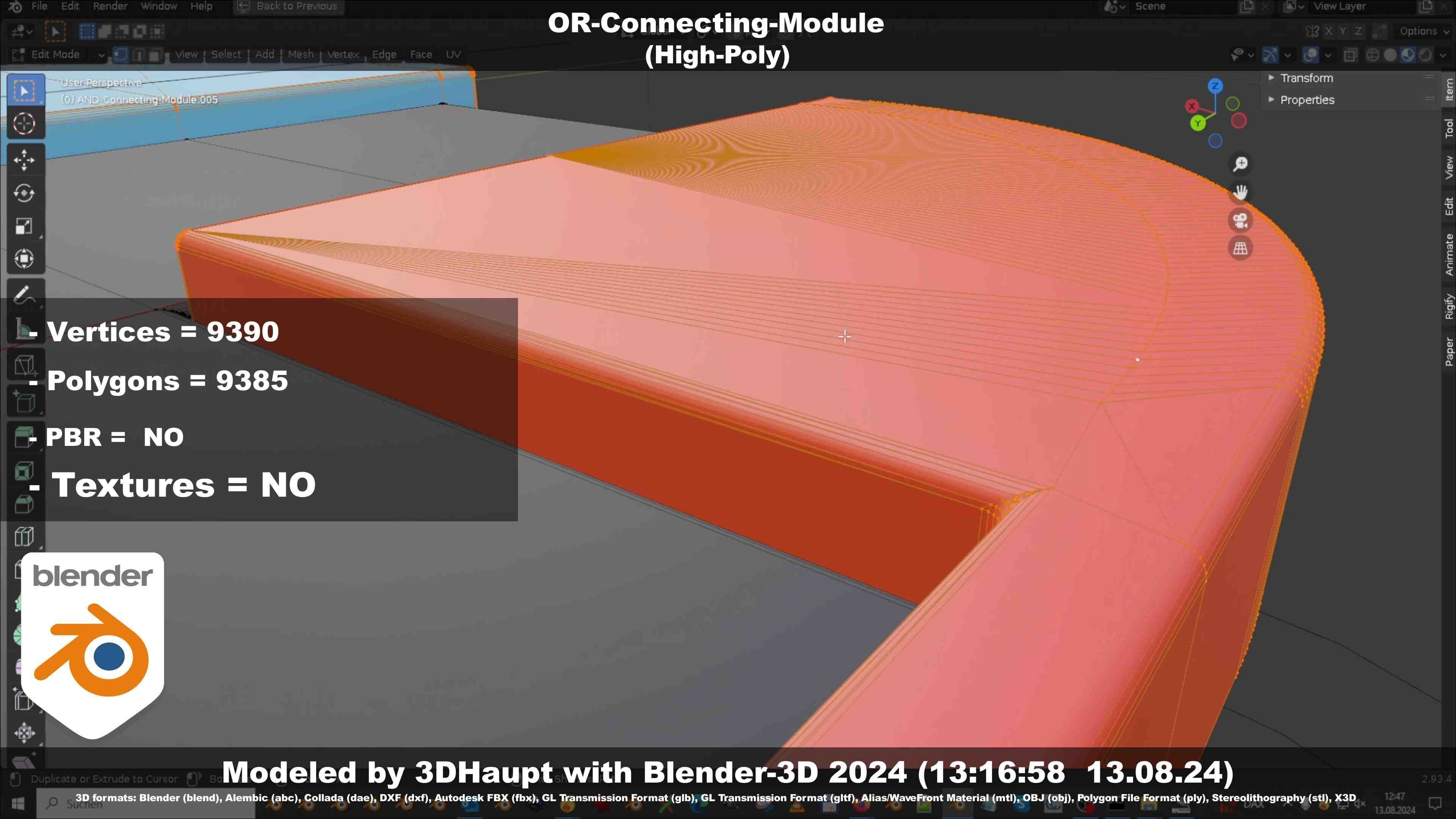 OR-Connecting-Module 3D model_37