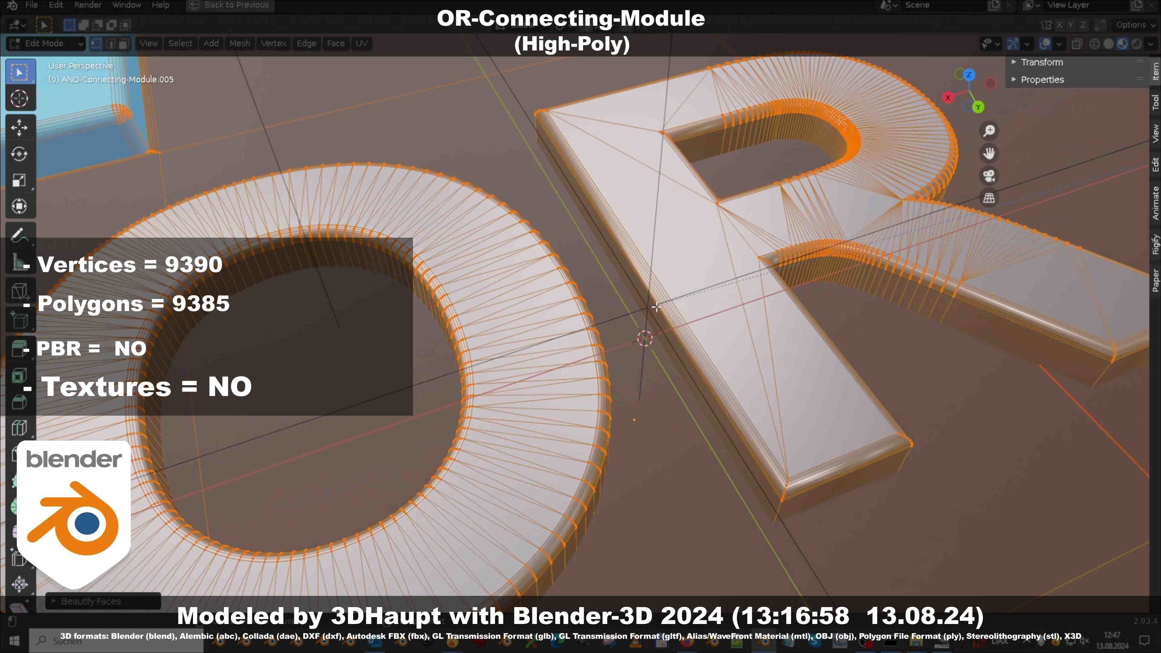 OR-Connecting-Module 3D model_94