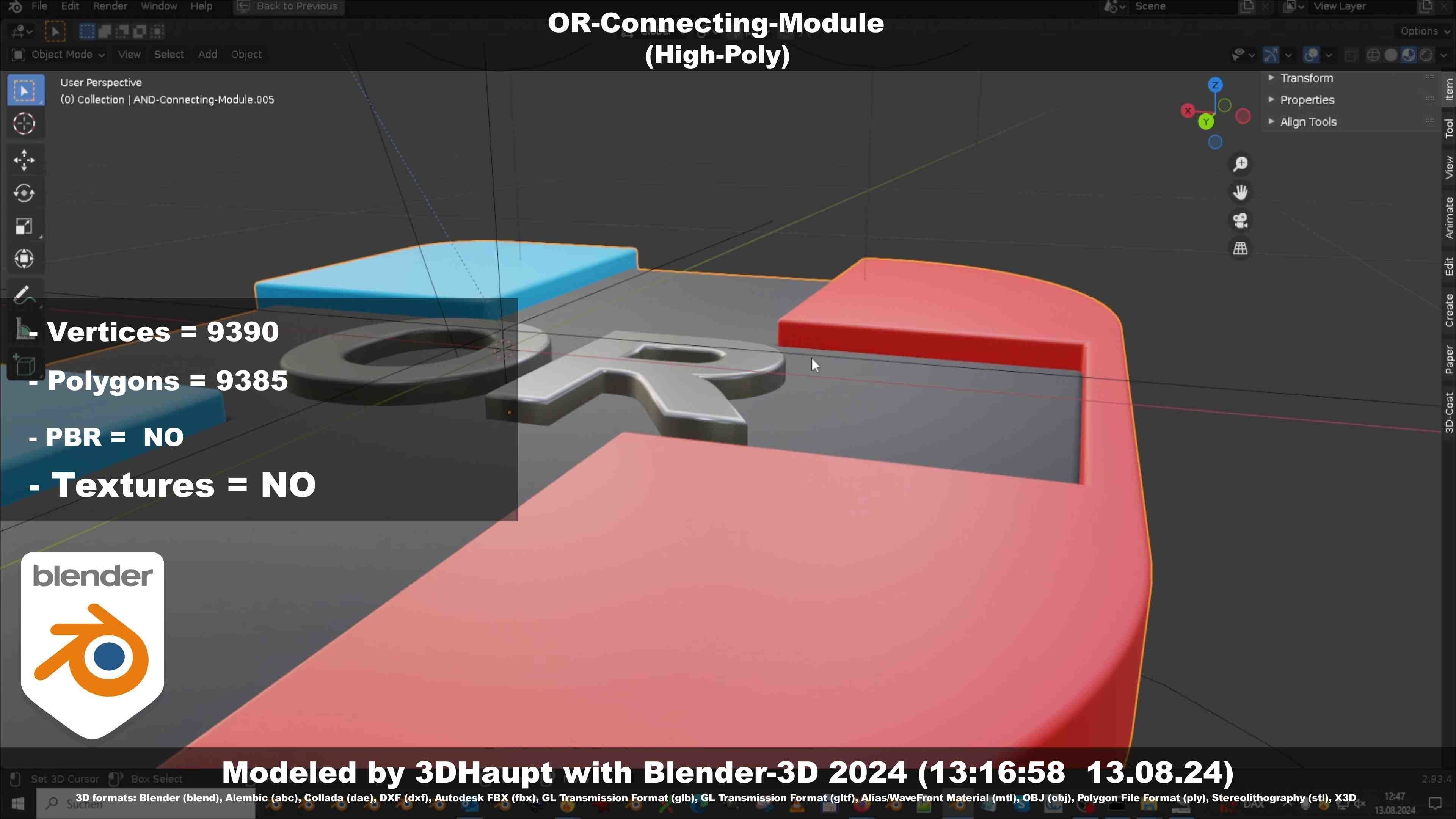 OR-Connecting-Module 3D model_49