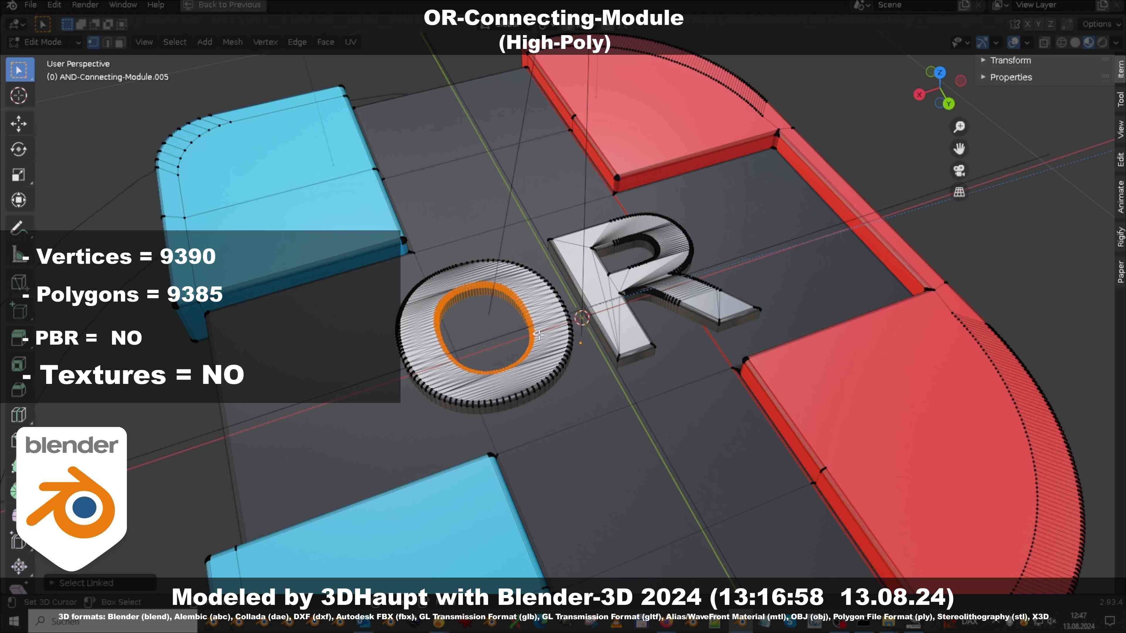 OR-Connecting-Module 3D model_67
