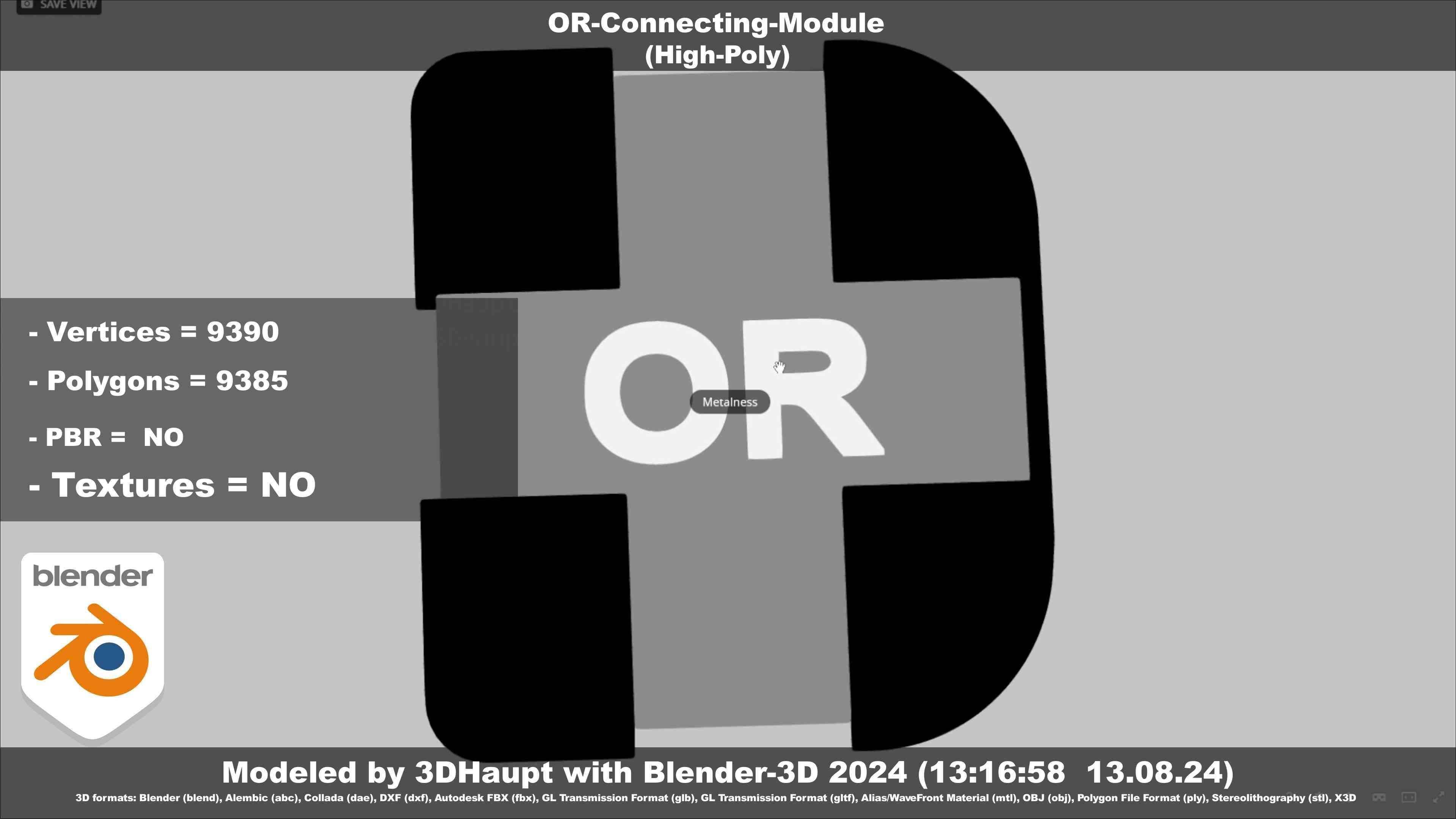 OR-Connecting-Module 3D model_20