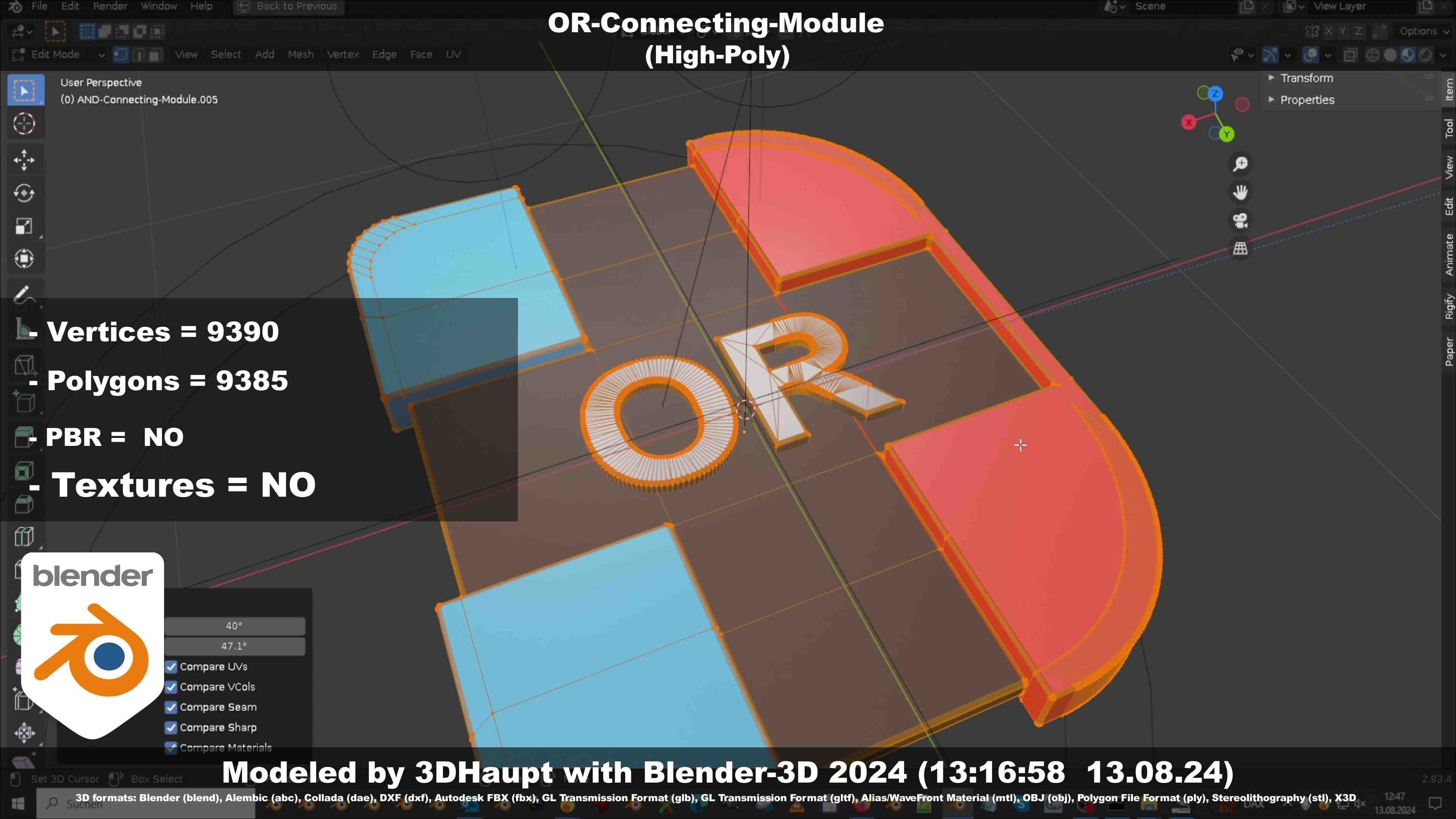 OR-Connecting-Module 3D model_48