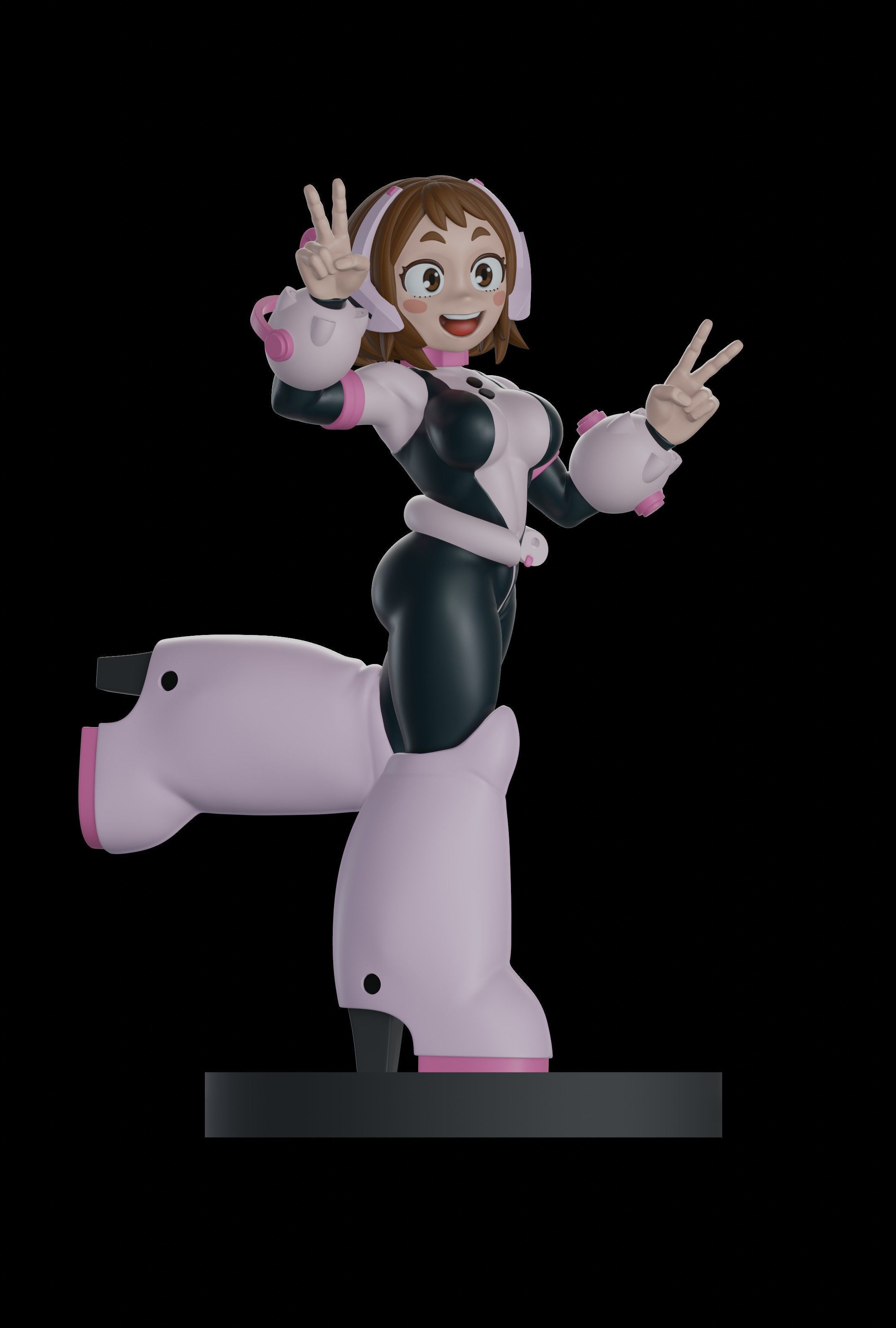 OCHACO URARAKA - MY HERO ACADEMY 3D print model_7