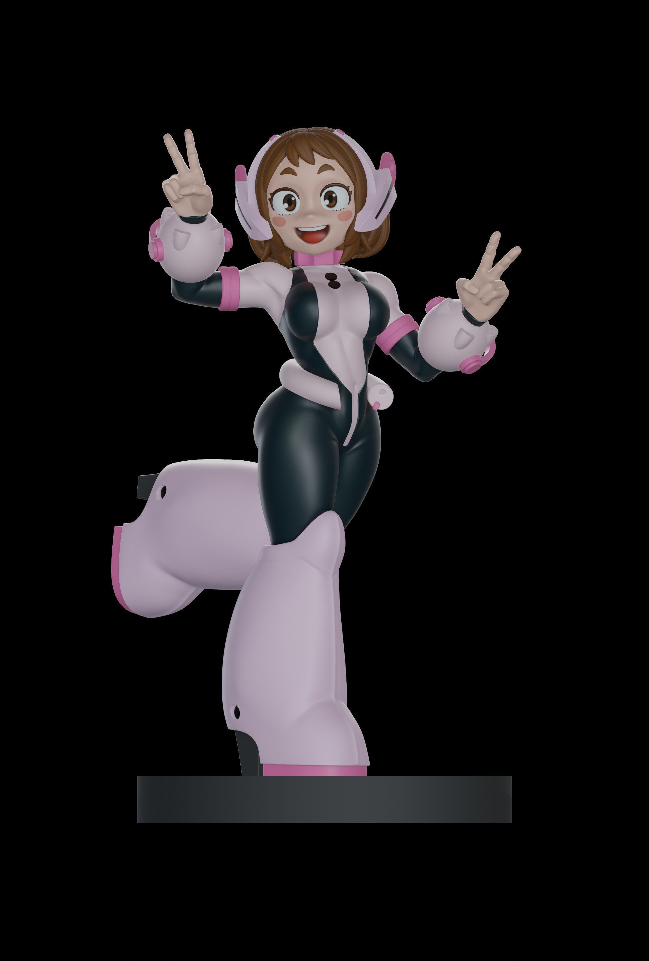 OCHACO URARAKA - MY HERO ACADEMY 3D print model_2