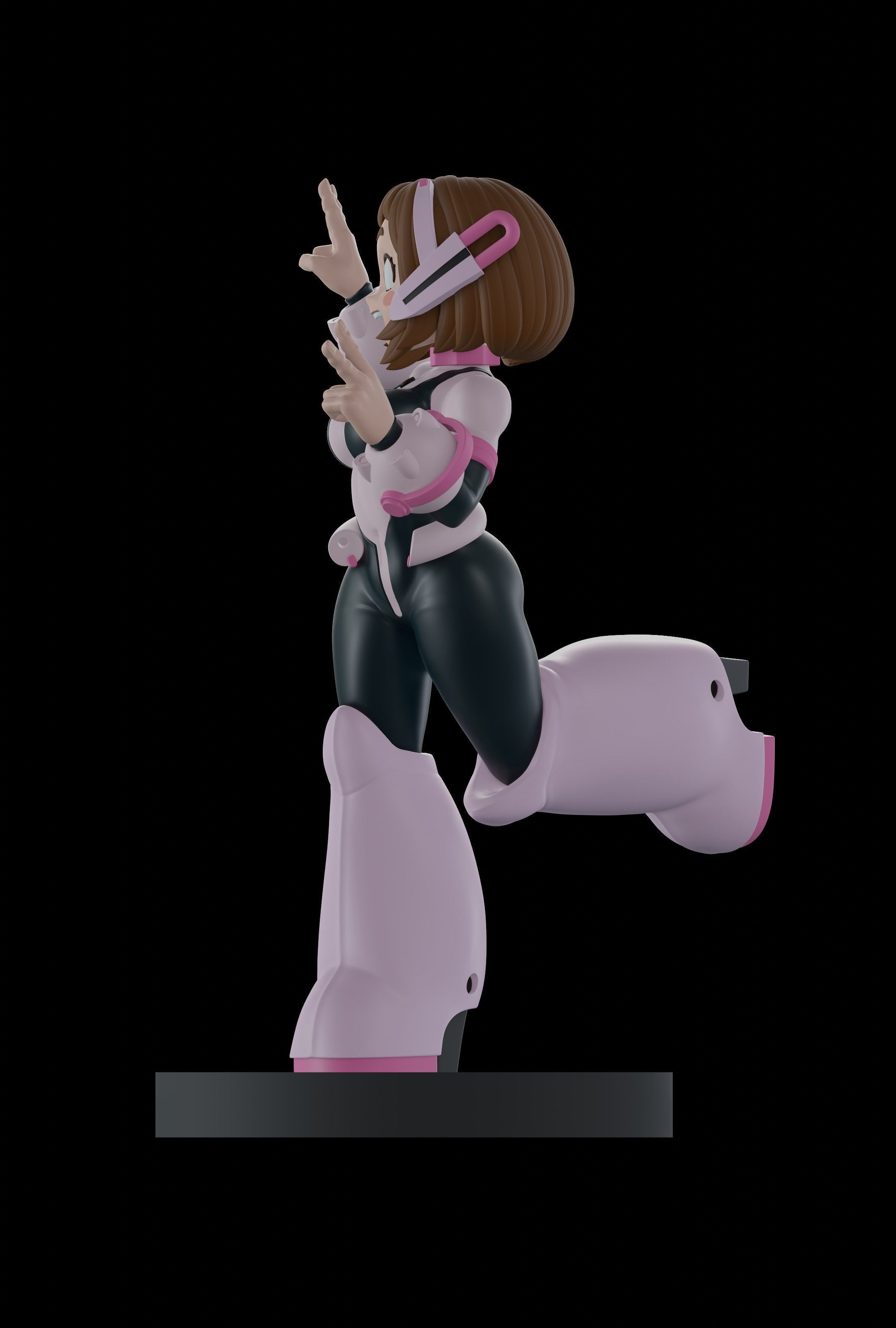 OCHACO URARAKA - MY HERO ACADEMY 3D print model_4