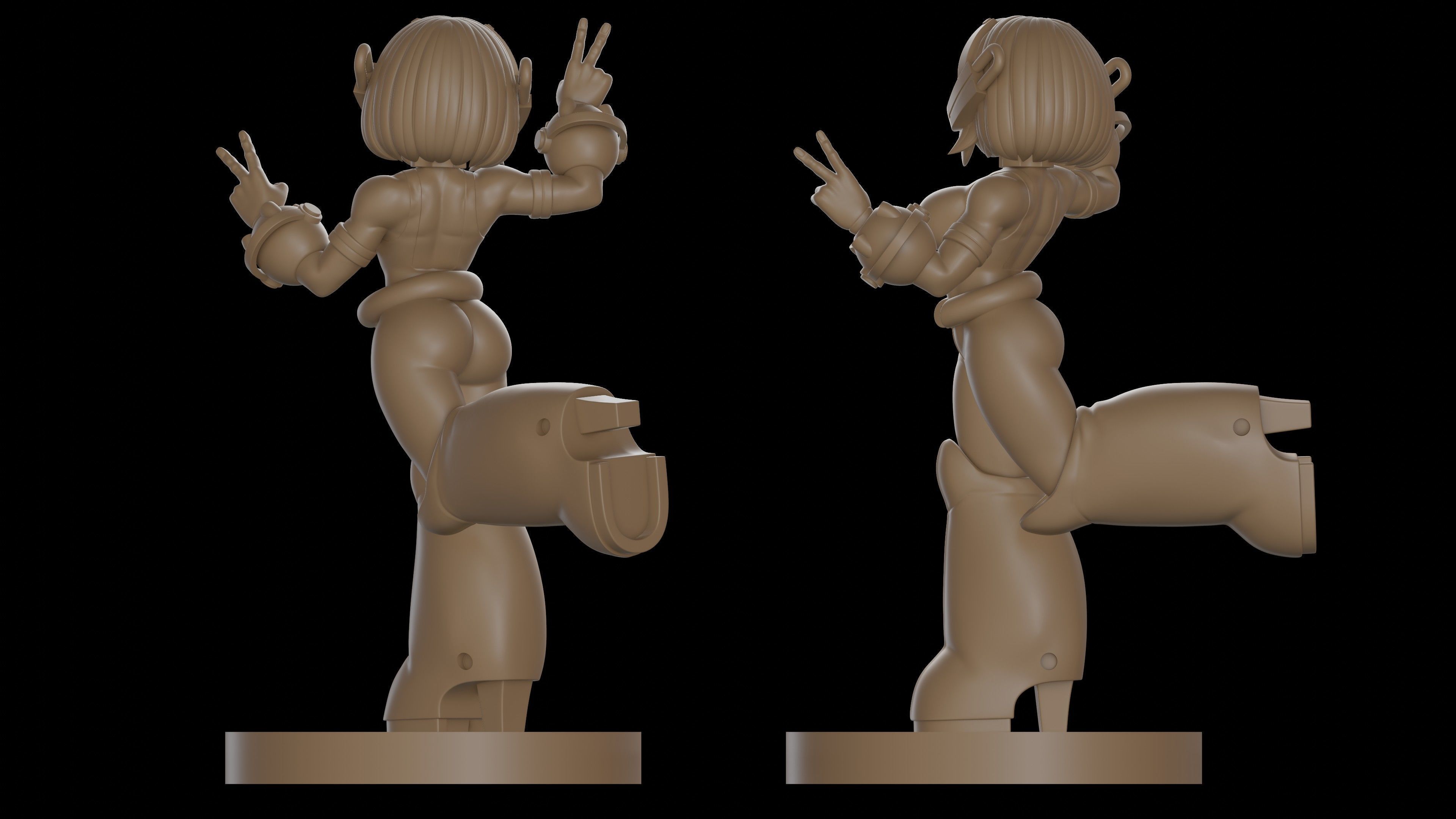 OCHACO URARAKA - MY HERO ACADEMY 3D print model_10