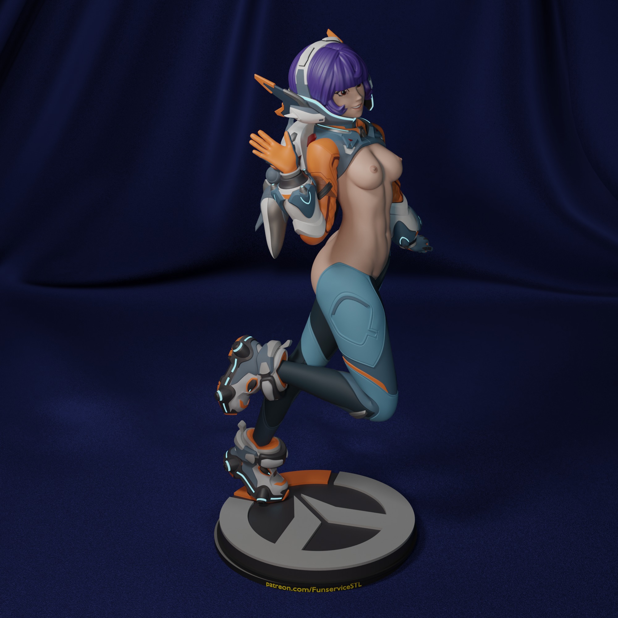 Juno from Overwatch  3D print model_12
