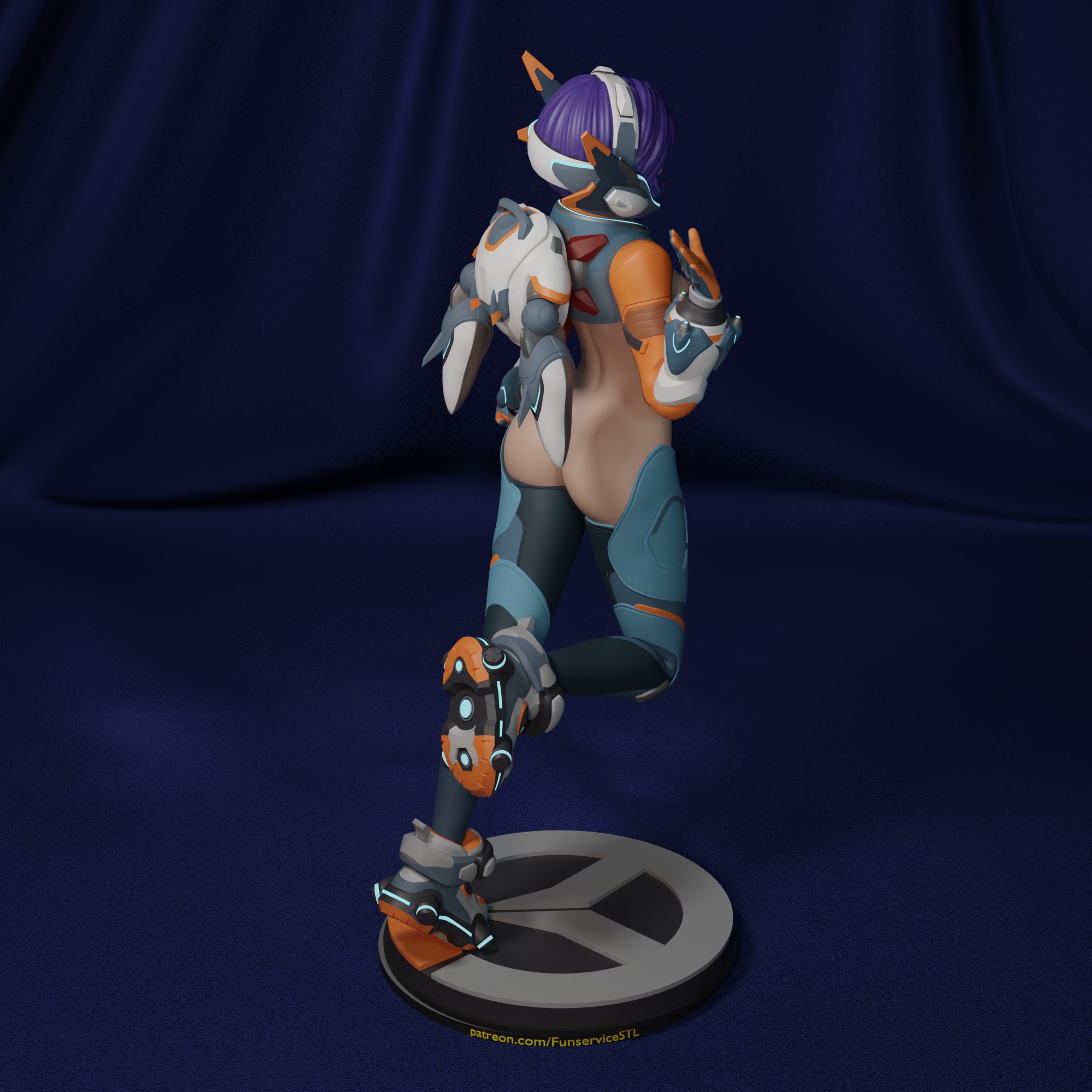 Juno from Overwatch  3D print model_10