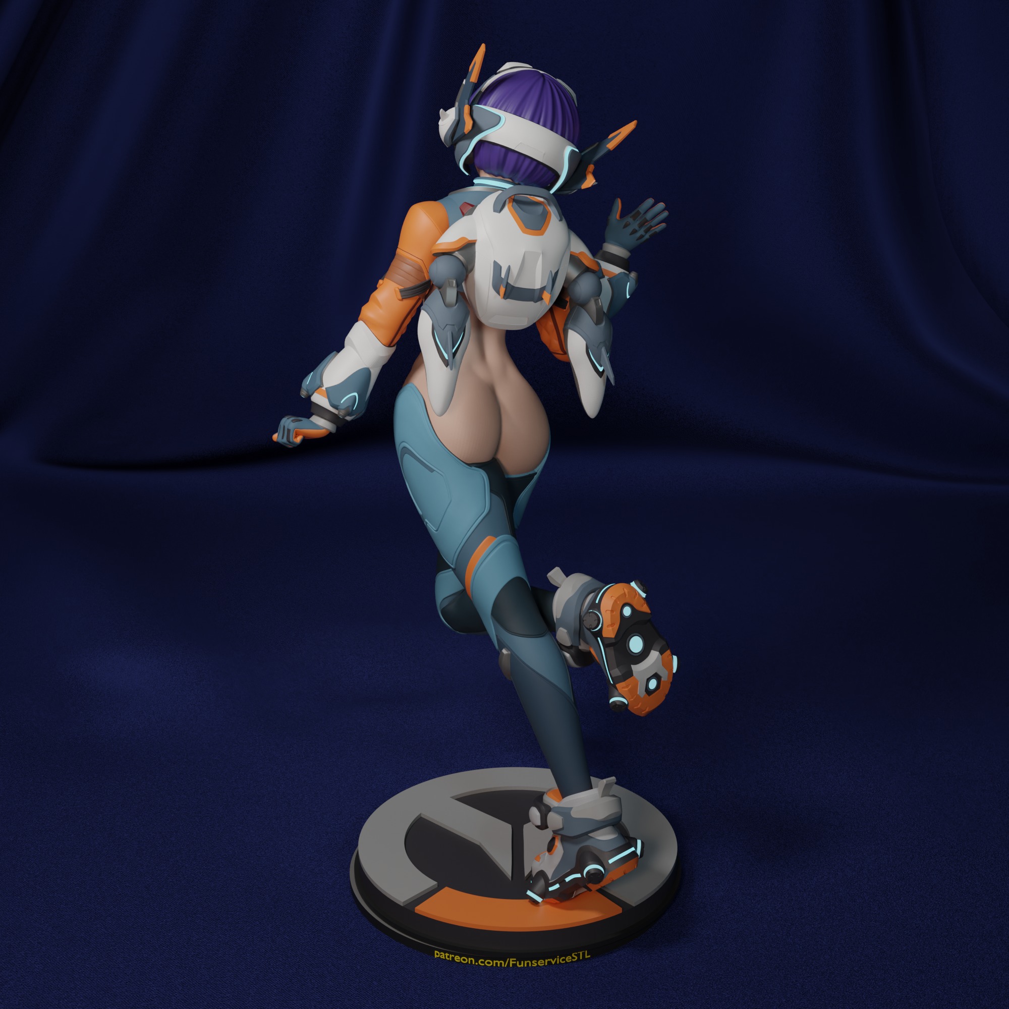 Juno from Overwatch  3D print model_11