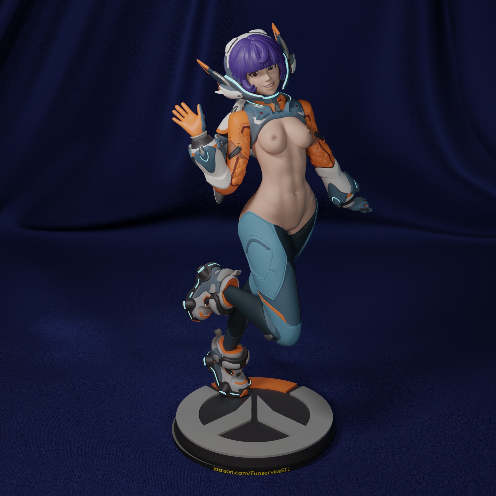 Juno from Overwatch  3D print model_7