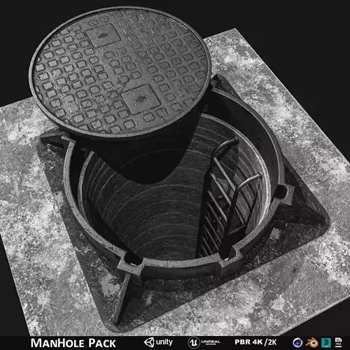 Manhole and Ground Tunnel