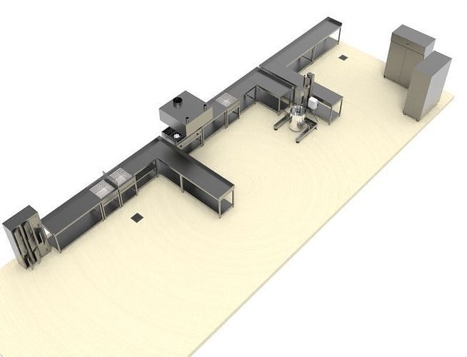 KITCHEN D 3D model