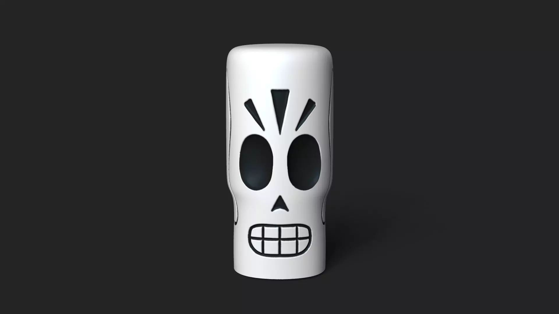 Manny Calavera - Grim Fandango Decorative - KeyChain 3D print model