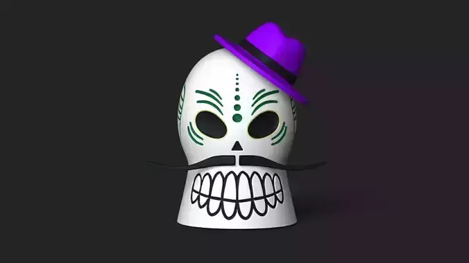 Hector LeMans - Grim Fandango Decorative - KeyChain 3D print model