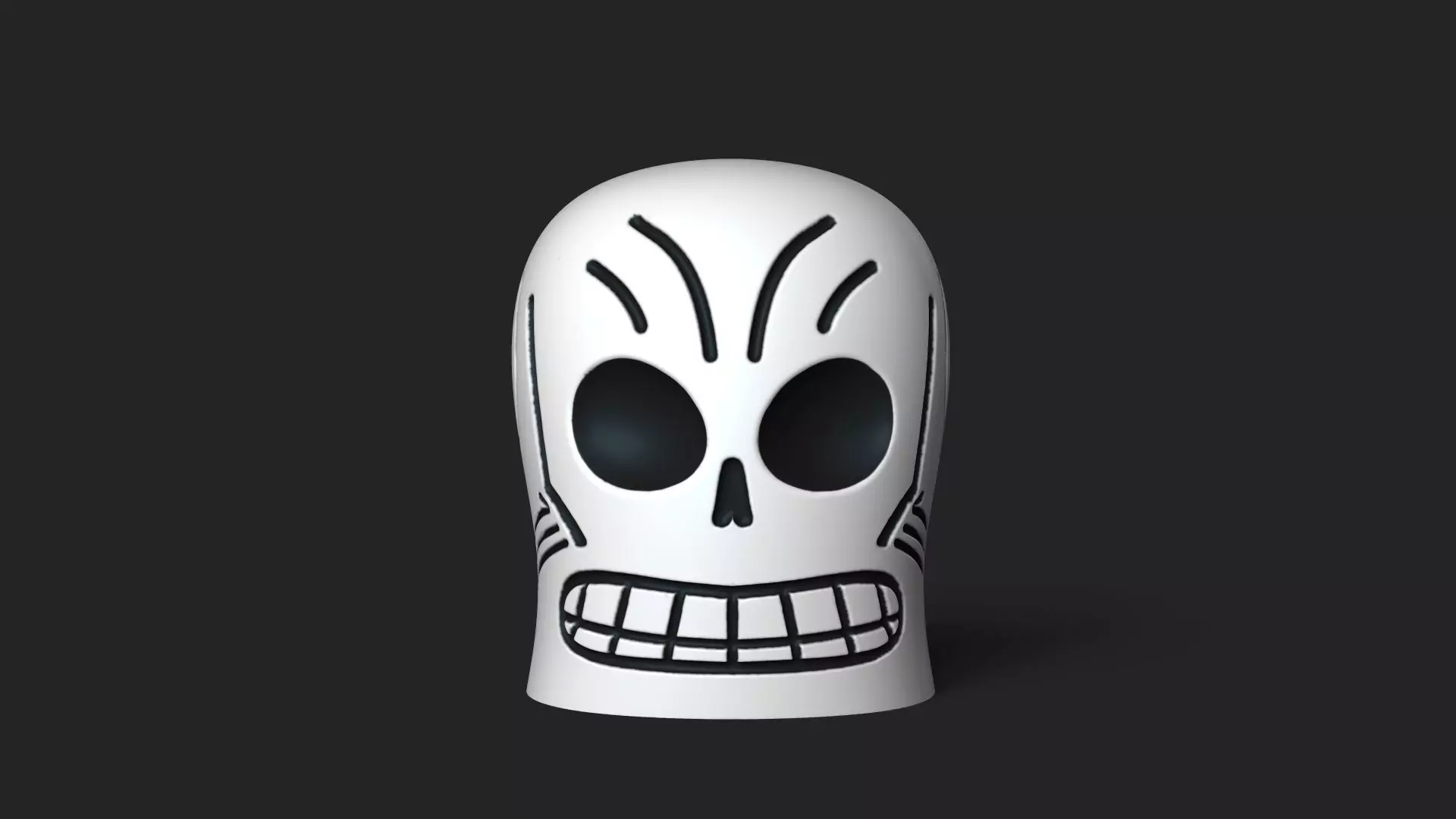 Domino Hurley - Grim Fandango Decorative - KeyChain 3D print model