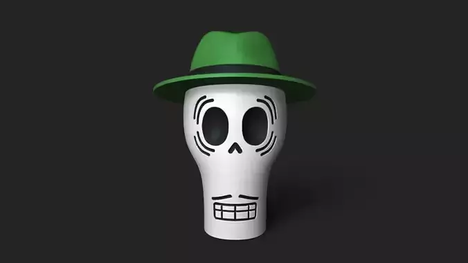Celso Flores - Grim Fandango Decorative - KeyChain 3D print model