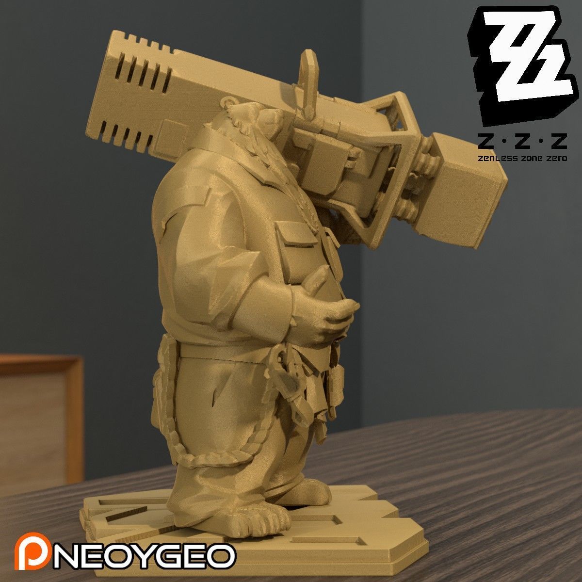 BEN BIGGER - ZENLESS ZONE ZERO 3D print model_1
