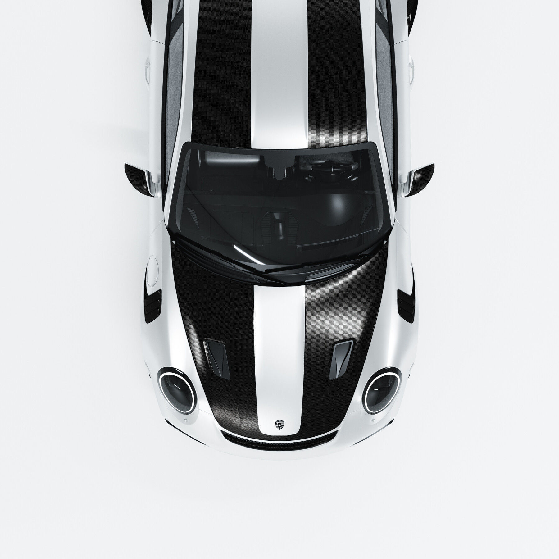 Simple Lighting Studio Scene  3D Blender File 3D model_1