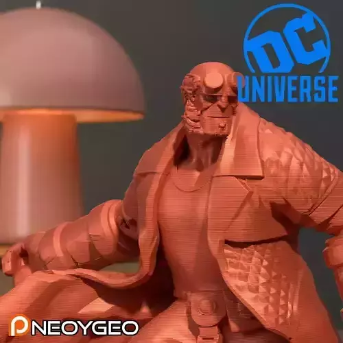 HELLBOY - DC COMICS Free 3D print model