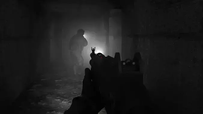 Zombie Cave Attack 3D model