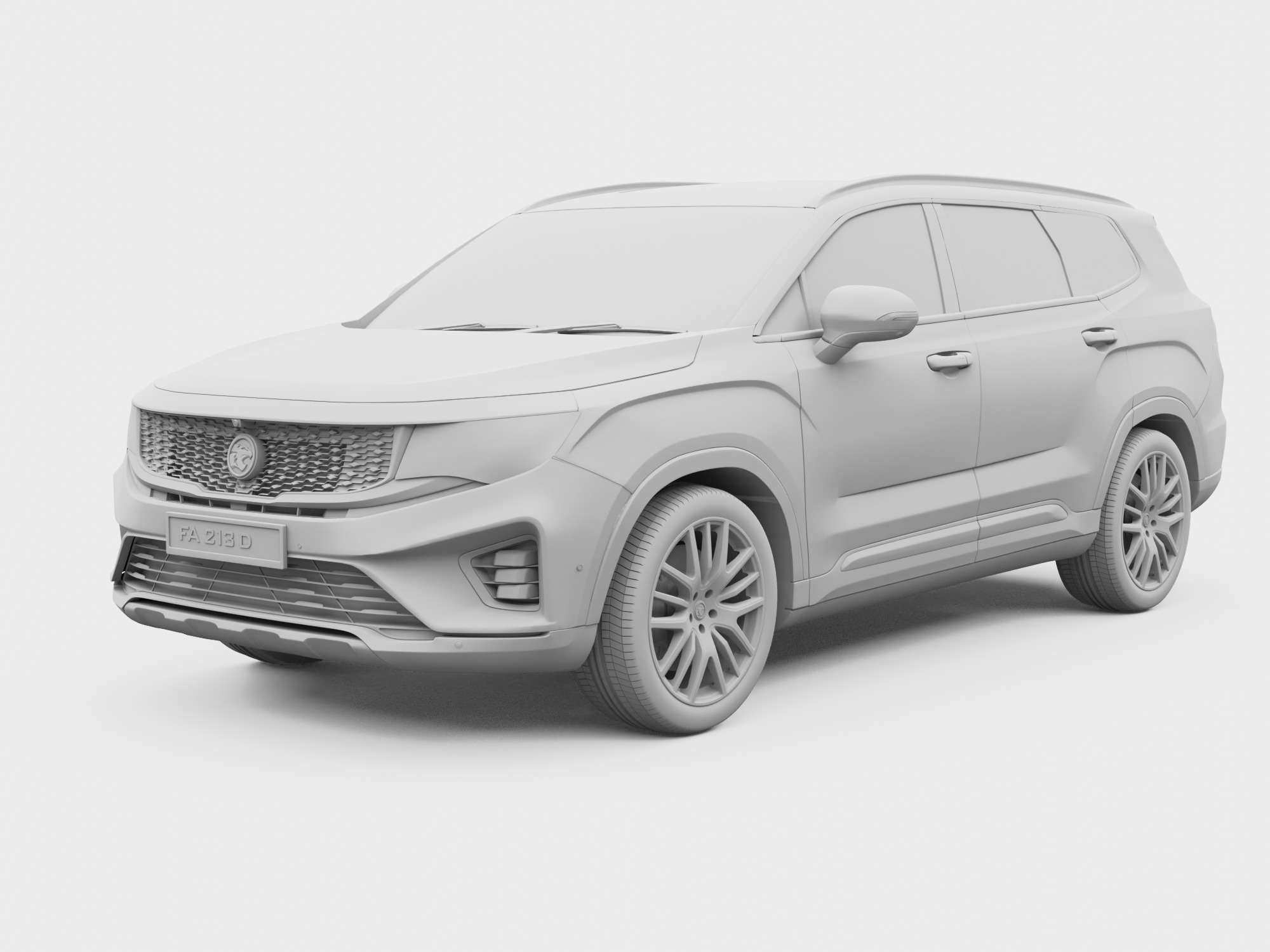 Proton X90 3D model_3