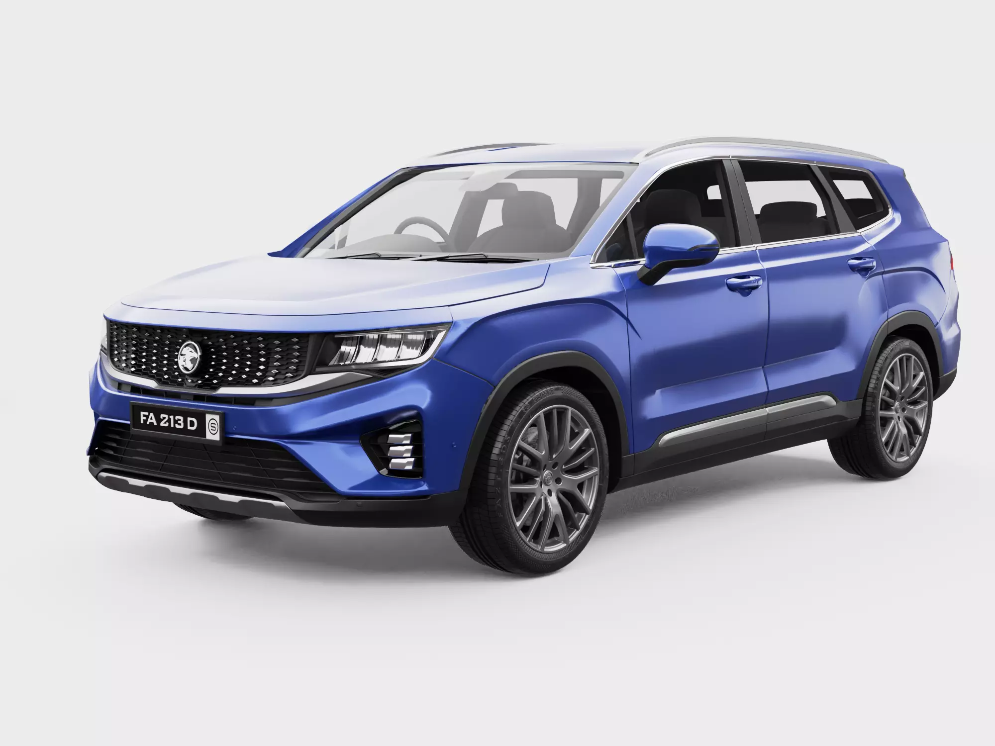 Proton X90 3D model_0