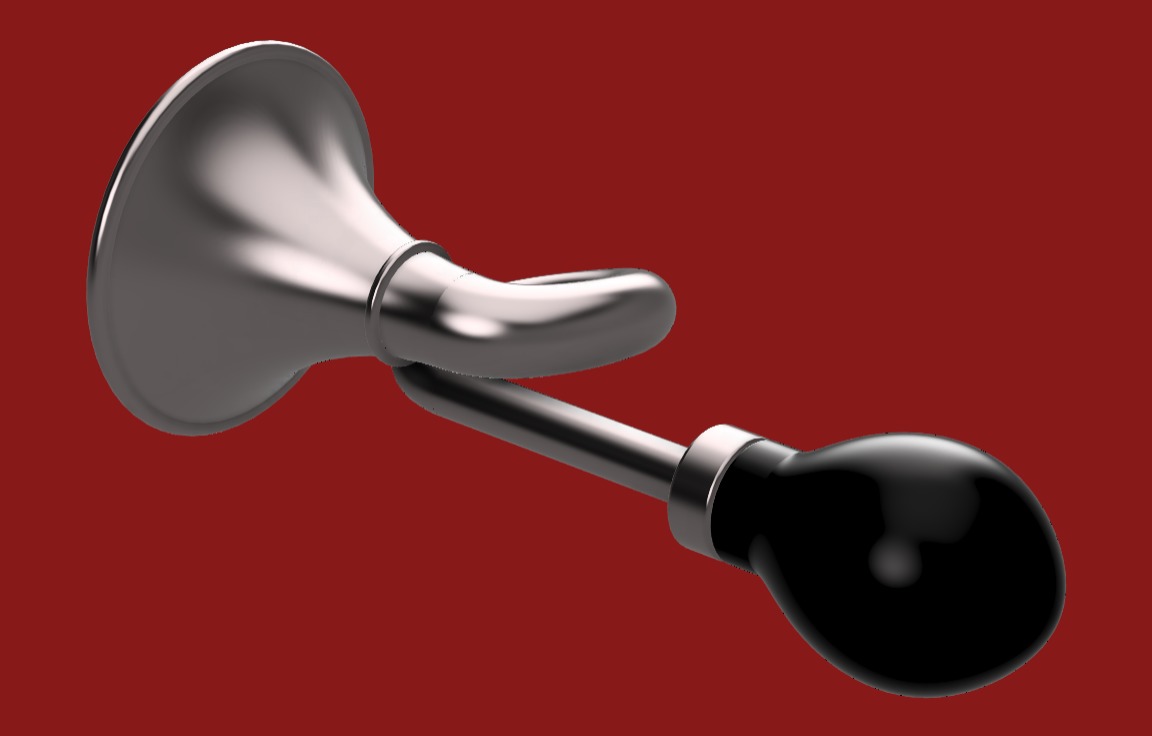 Terrifier 2 movie - Art the Clown air horn 3D print model_2