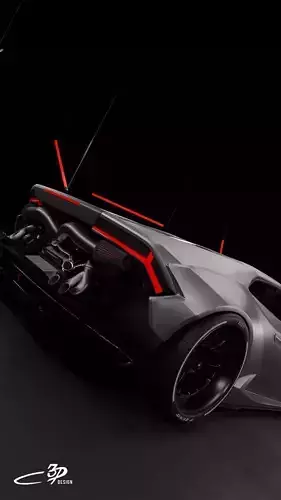 Neon Studio 3D Scene  3D Blender File