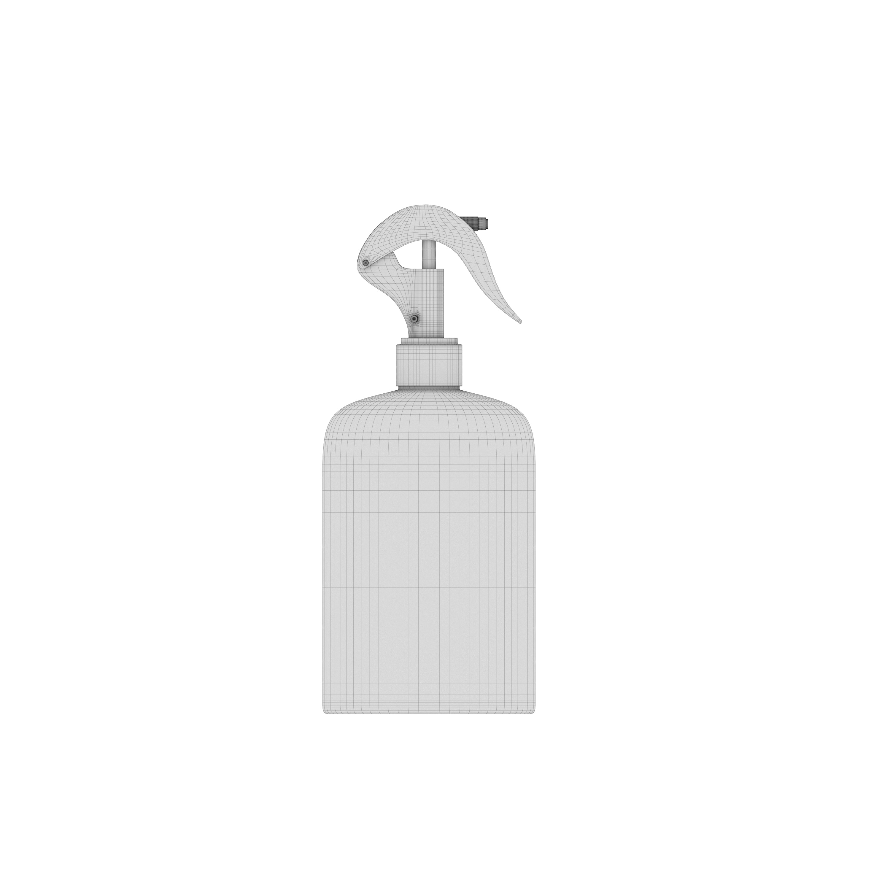  Plastic bottle with dispenser-vol2 3D model_7