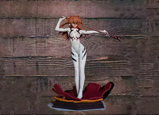 Asuka - Evangelion 3D Model Ready to Print 3D print model