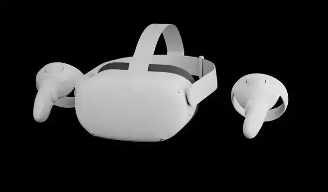 Oculus Meta Quest 2 VR 3D model
